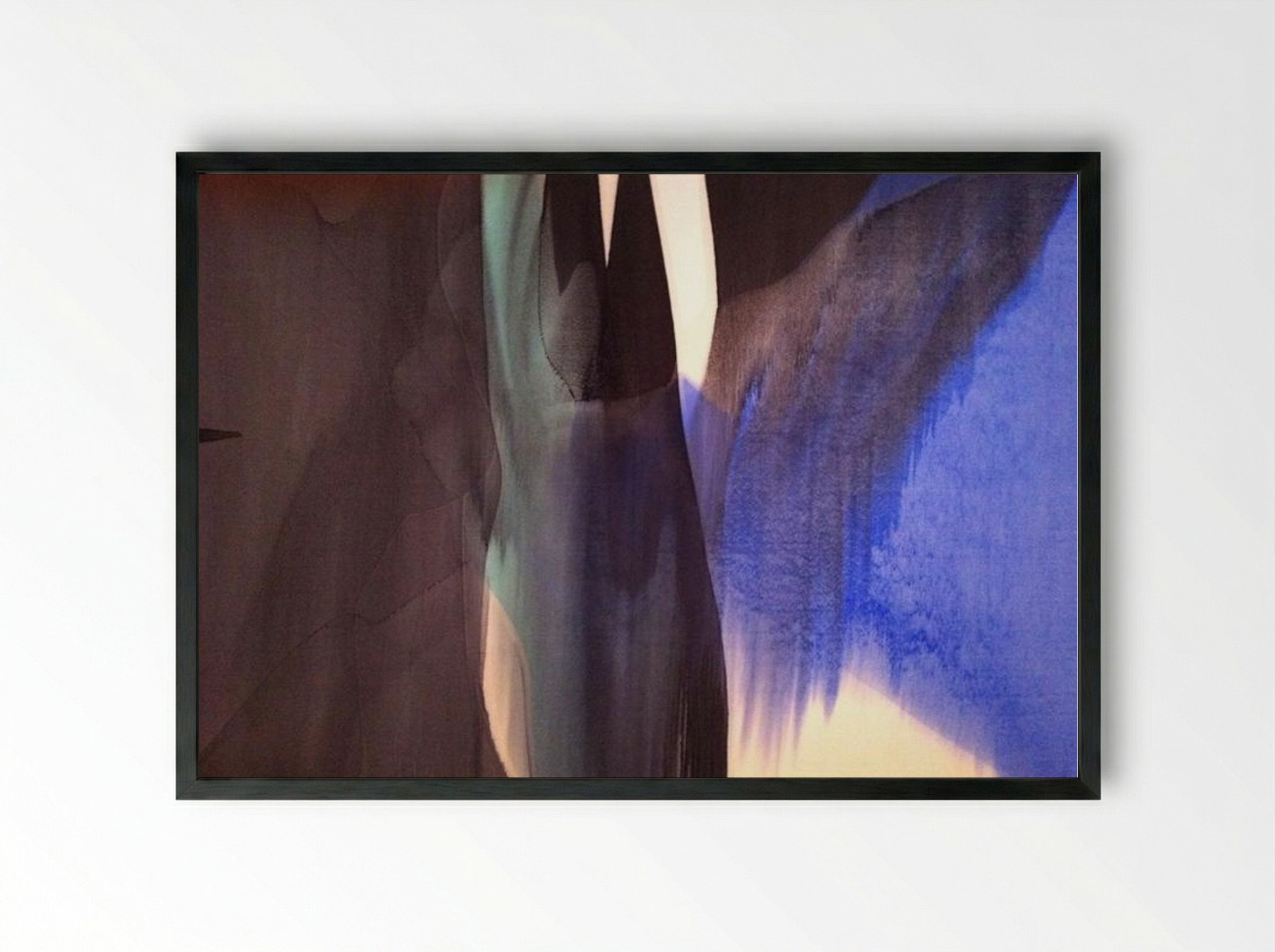 Seal - Morris Louis - Framed Print Black