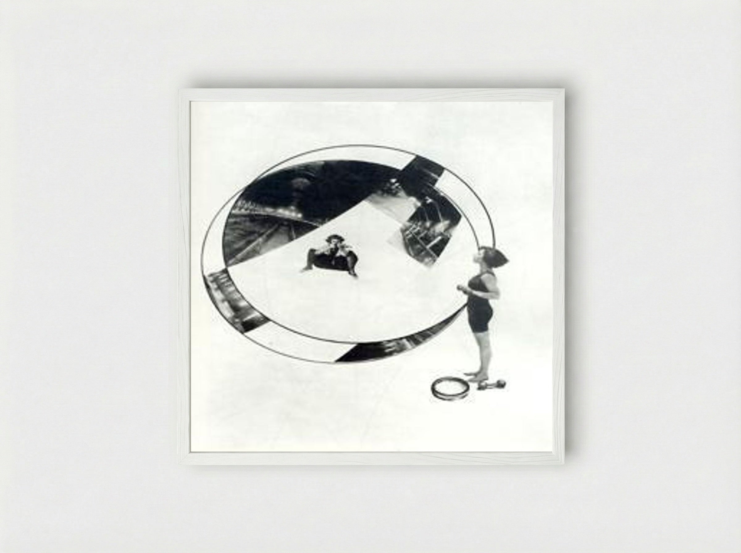 Untitled 9 (László Moholy-Nagy) - László Moholy-Nagy - Framed Print White