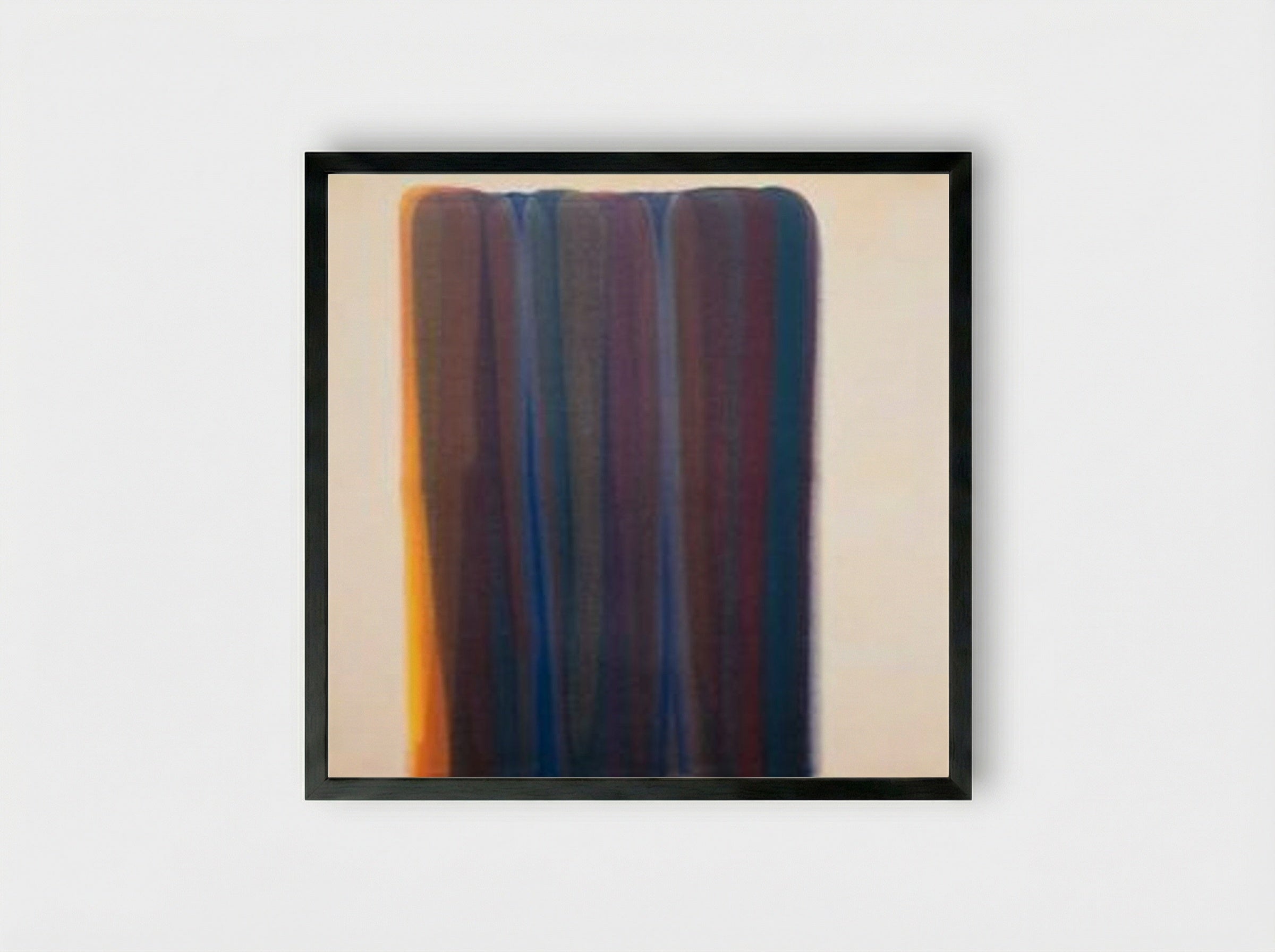 Gamma - Morris Louis - Framed Print Black