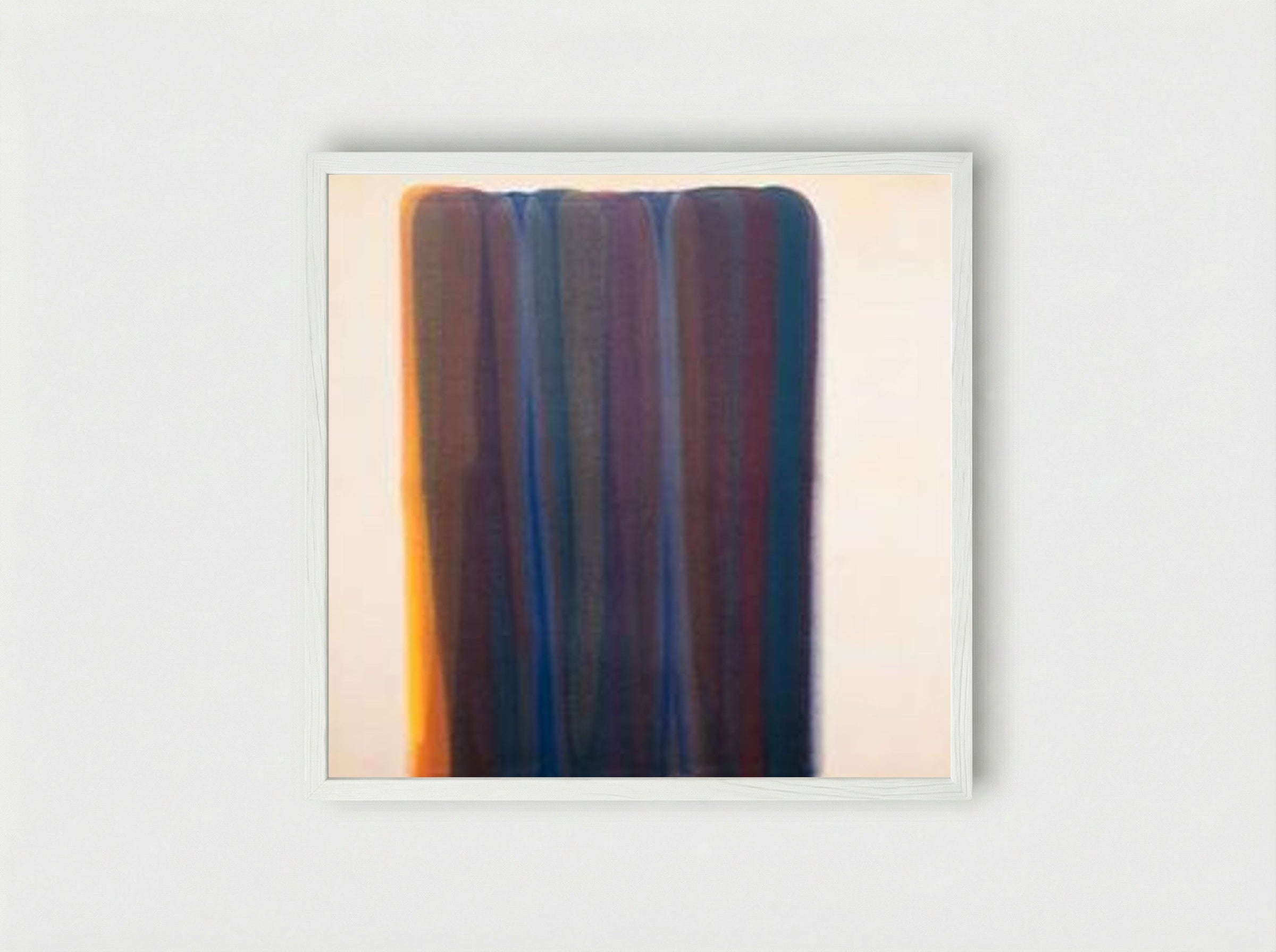 Gamma - Morris Louis - Framed Print White