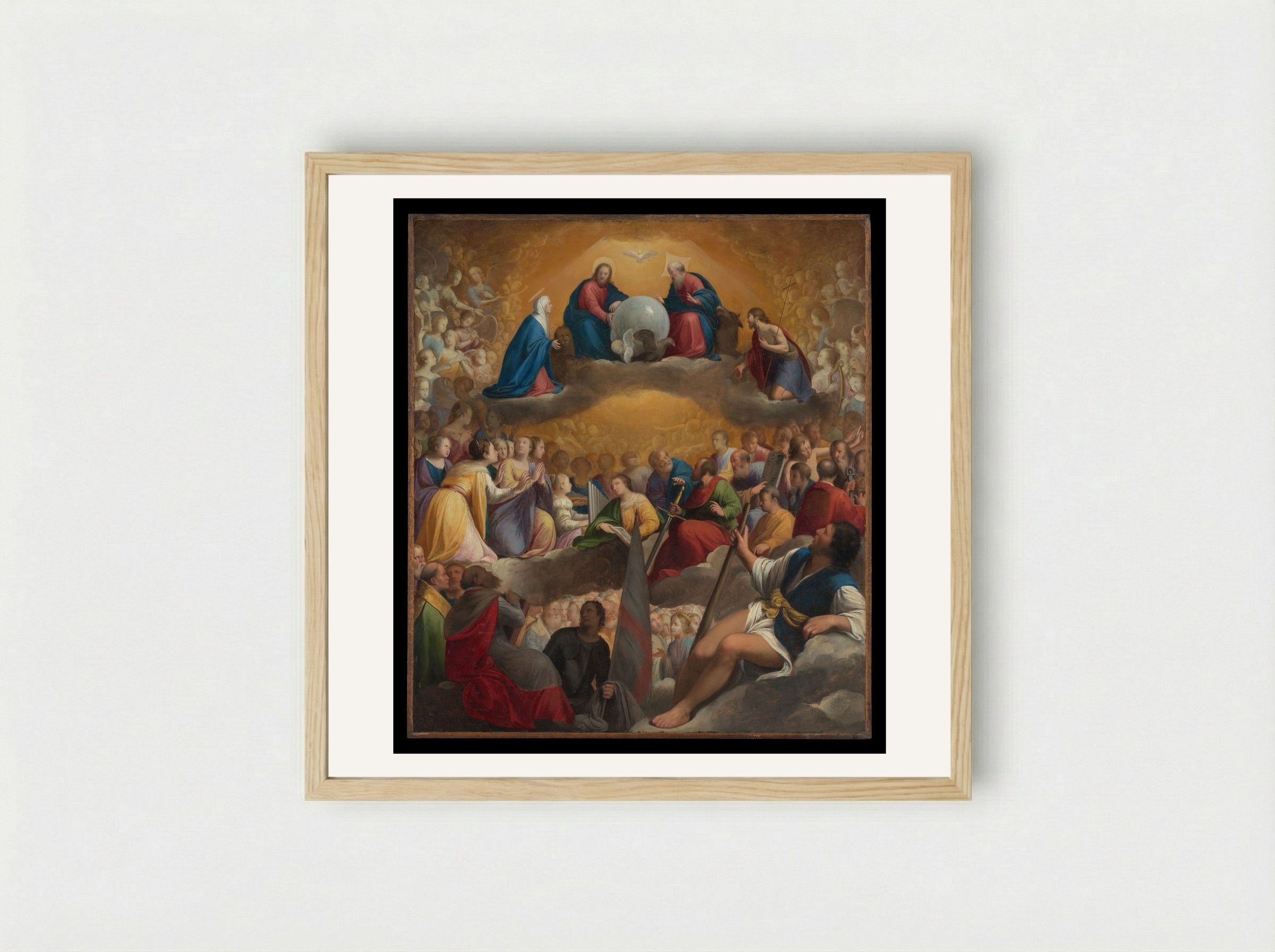 Paradise - Carlo Saraceni - Framed Print Wood