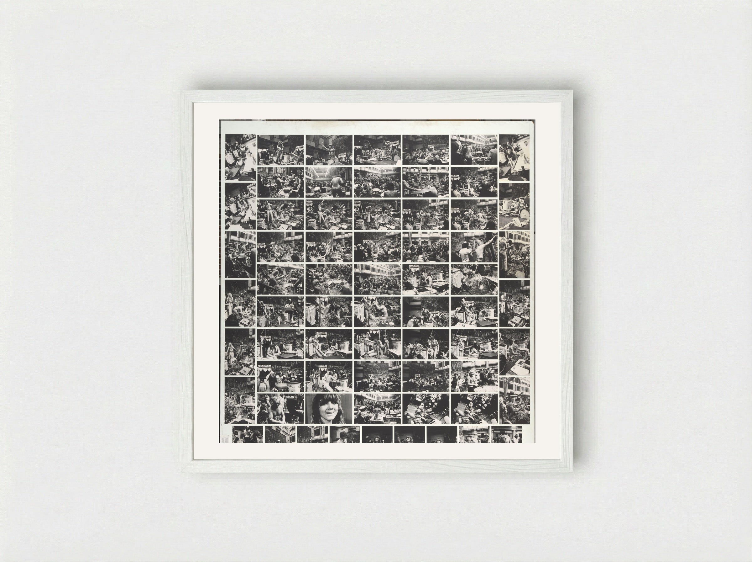 10 jaar BBK in Frascati - Pieter Boersma - Framed Print White