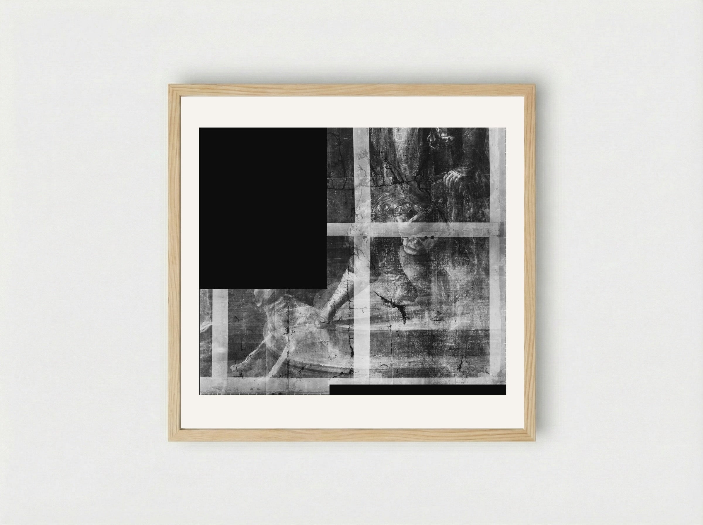 Esther before Ahasuerus - Artemisia Gentileschi - Framed Print Wood