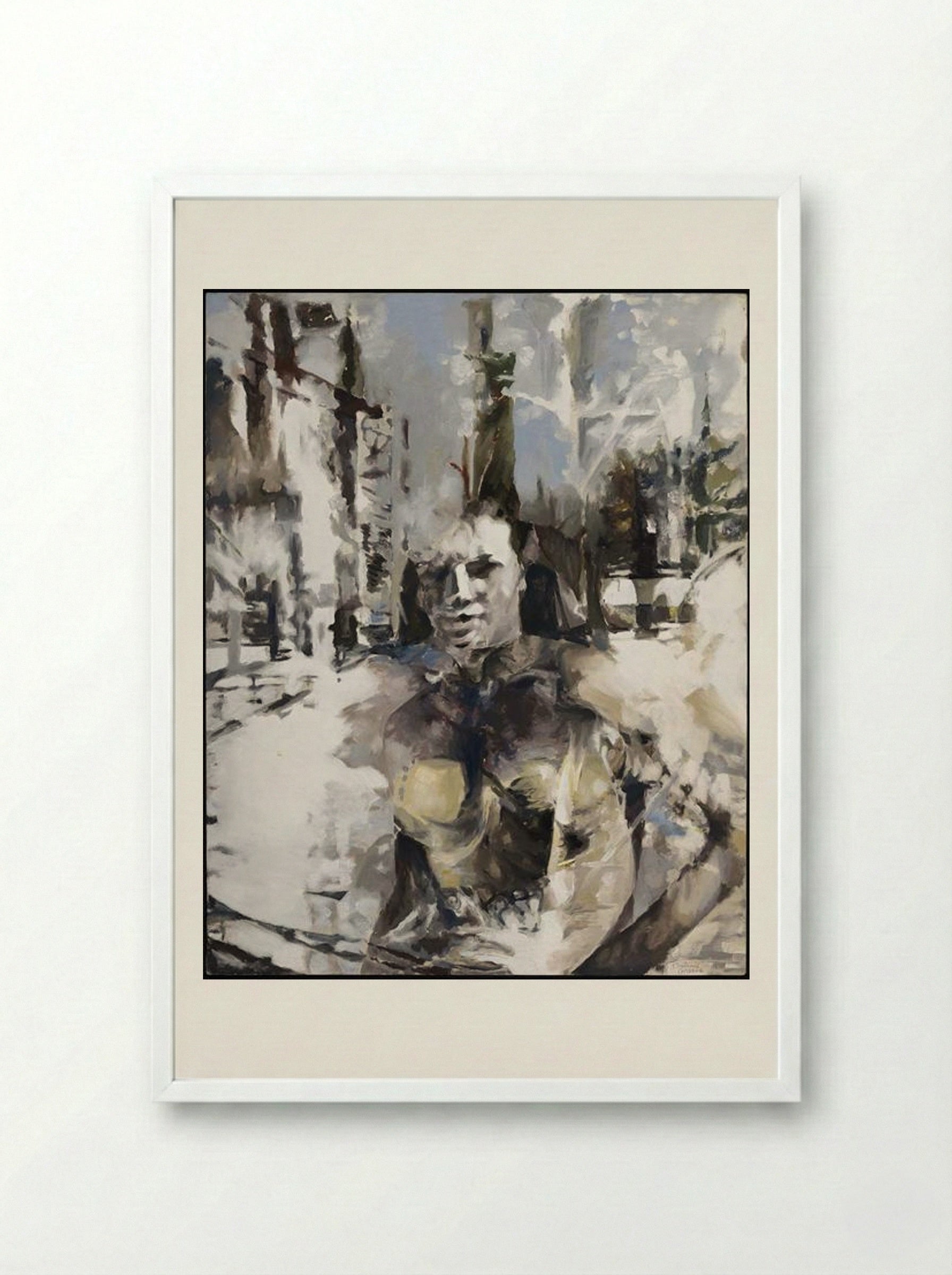 Sunlight - Balcomb Greene - Framed Print White