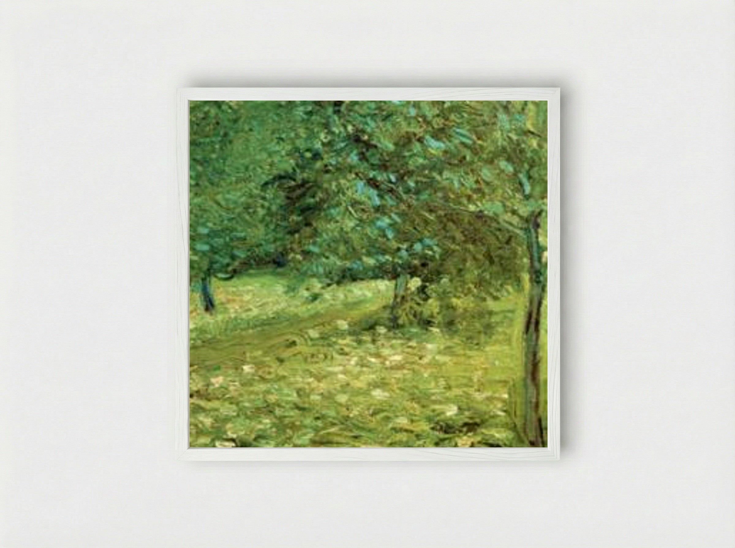 Orchard - Richard Gerstl - Framed Print White
