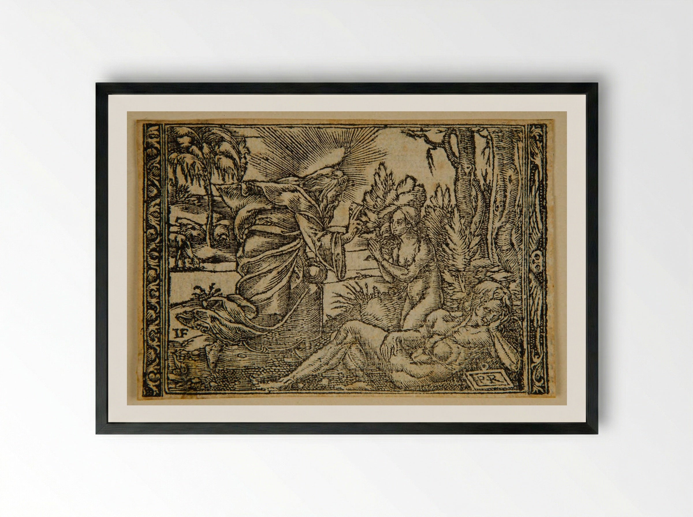 Creation of Eve - Master PR - Framed Print Black