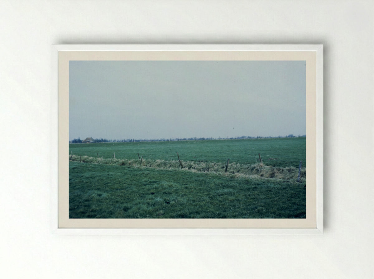 Zuidlaren Oost (12E) - Reinjan Mulder - Framed Print White