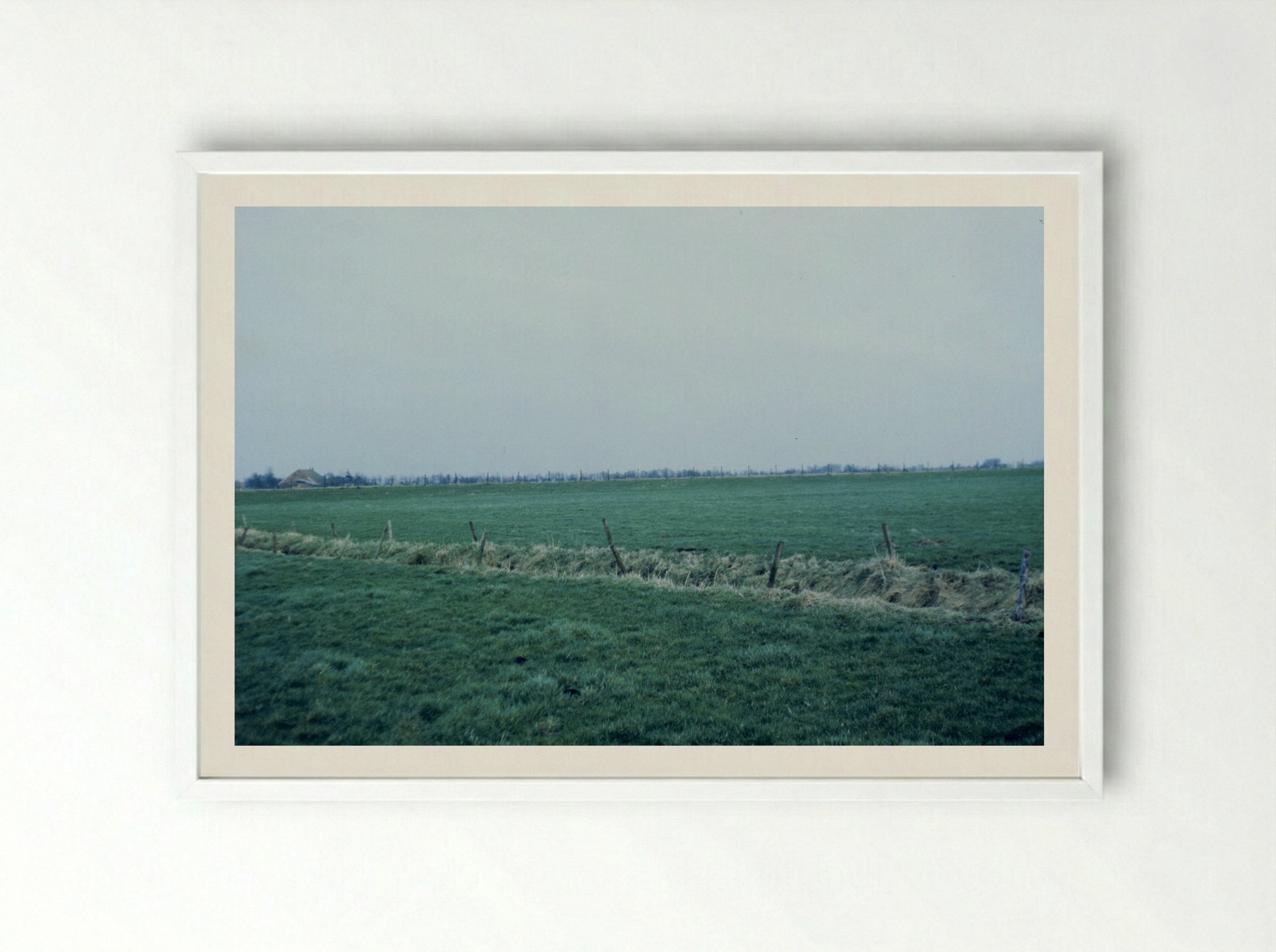 Zuidlaren Oost (12E) - Reinjan Mulder - Framed Print White