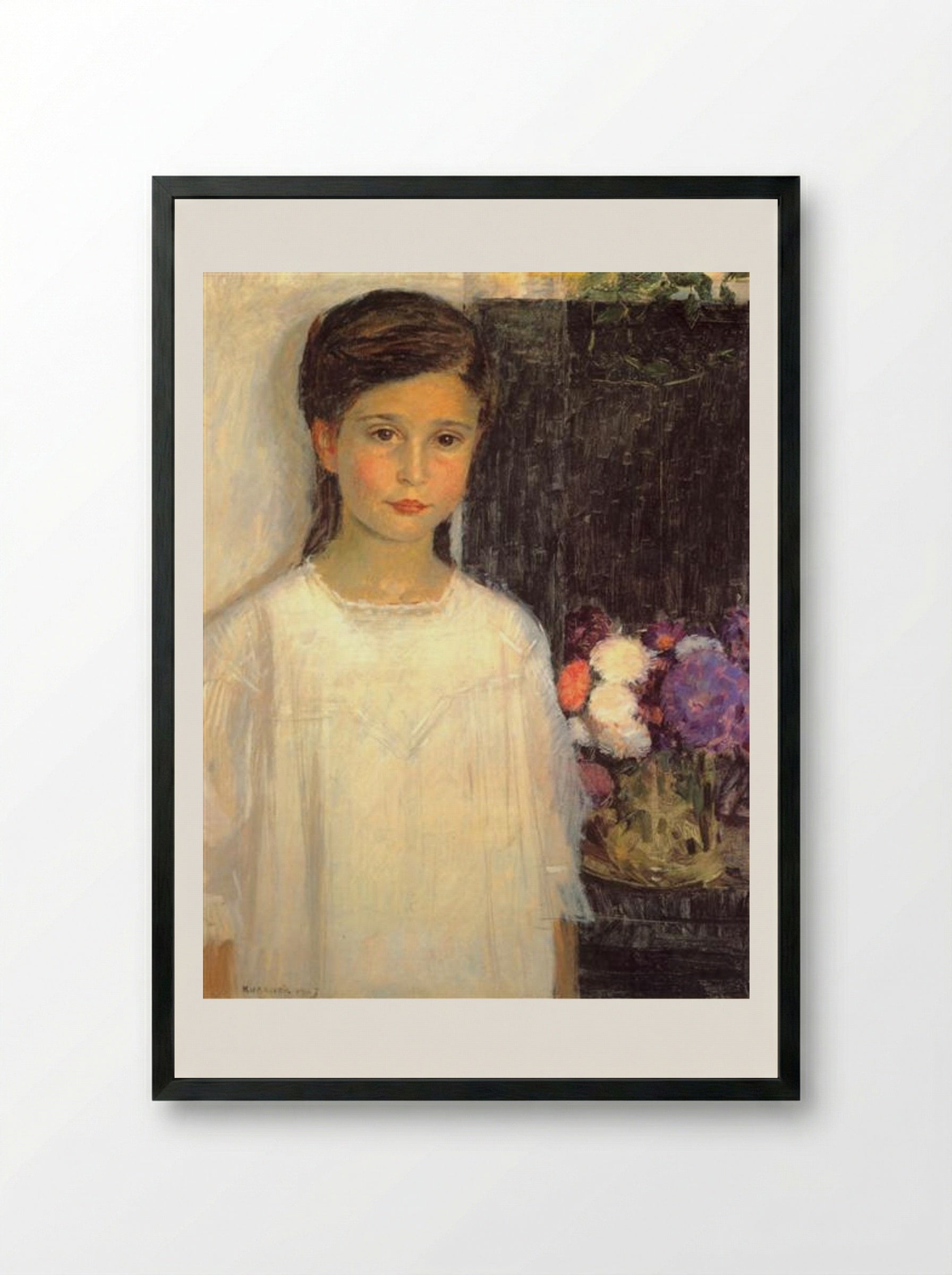 Mira Baue - Max Kurzweil - Framed Print Black