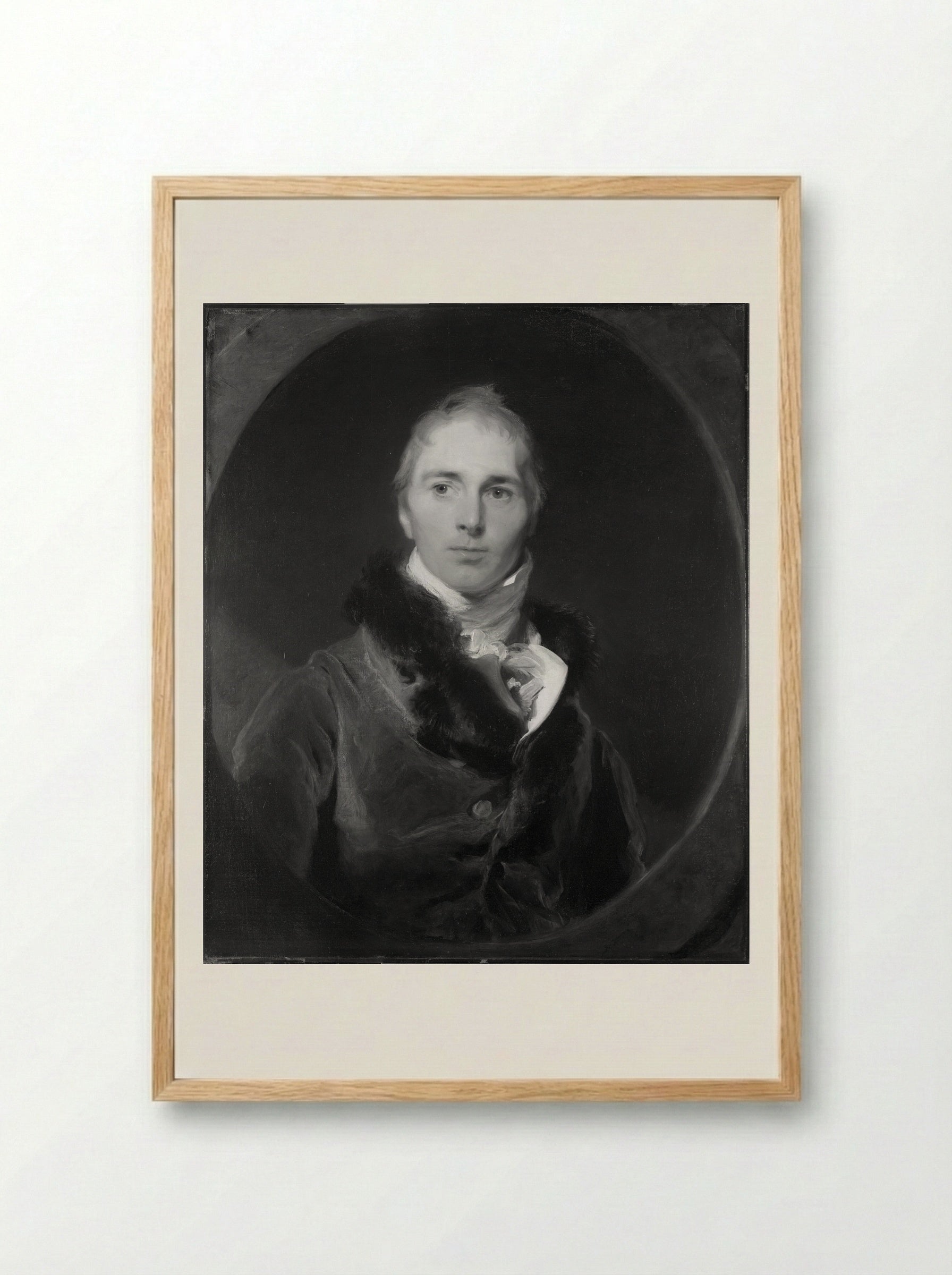 Francis Moore - Sir Thomas Lawrence - Framed Print Wood