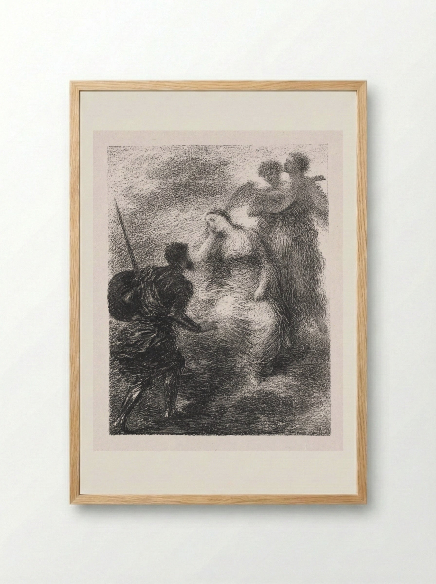 Vision - Henri Fantin-Latour - Framed Print Wood