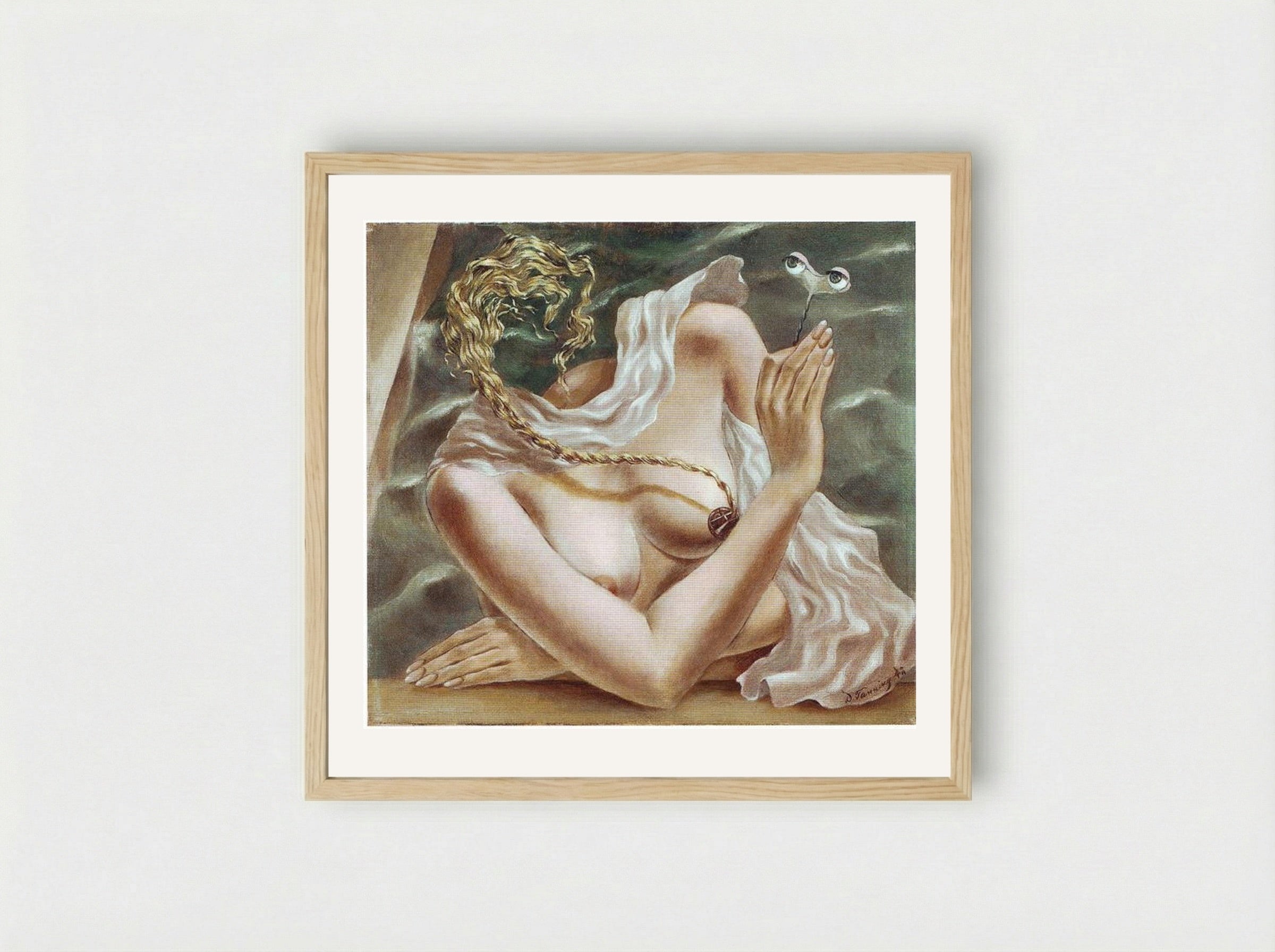 Voltagem - Dorothea Tanning - Framed Print Wood