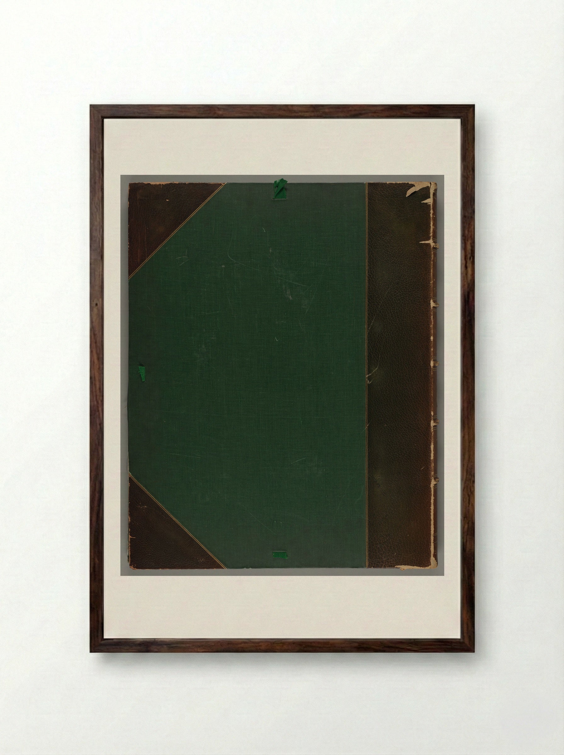 Album; Studies for Israel and the Law - John Singer Sargent - Framed Print Dark Wood