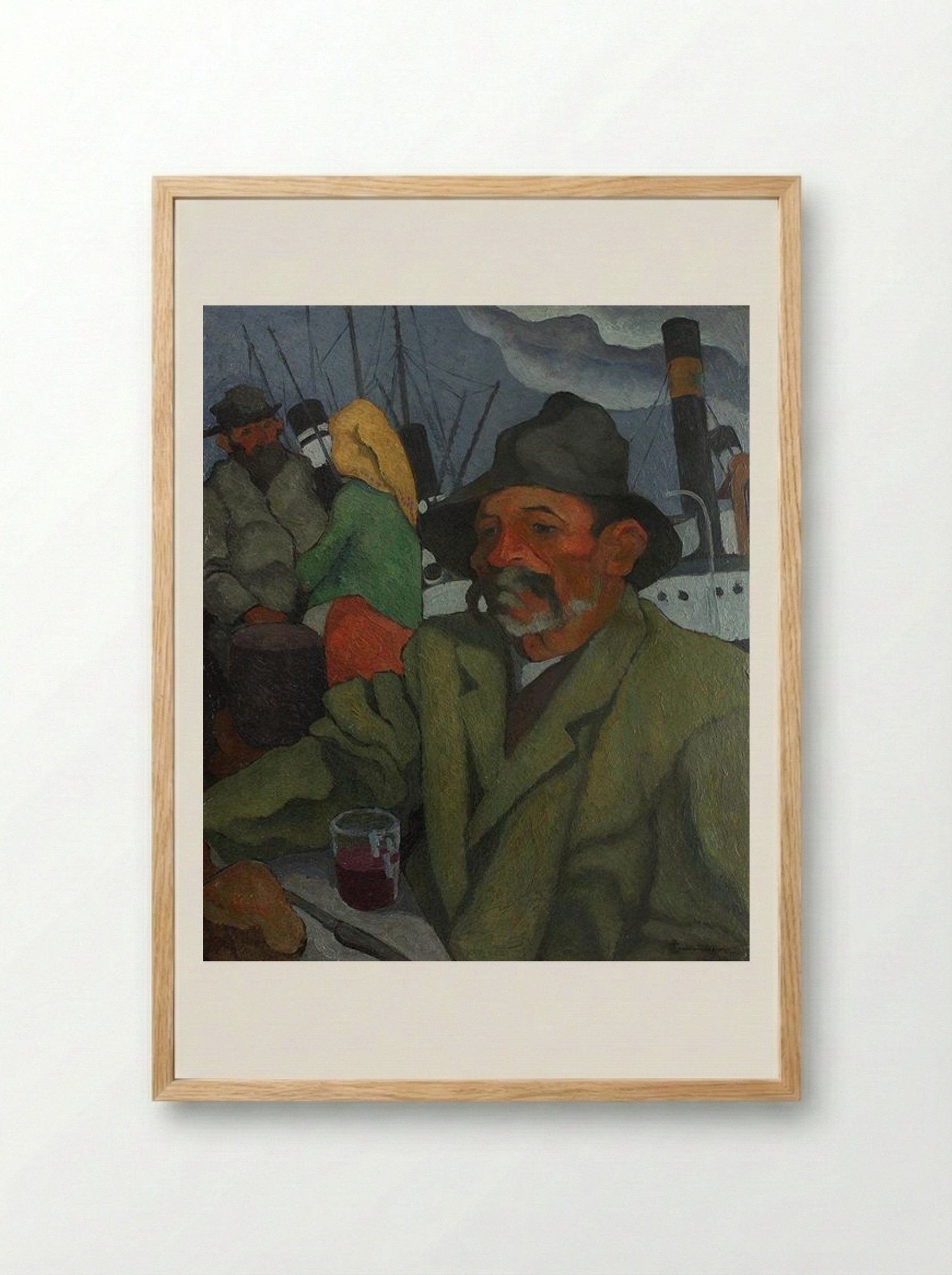 At Rest - Ion Theodorescu-Sion - Framed Print Wood