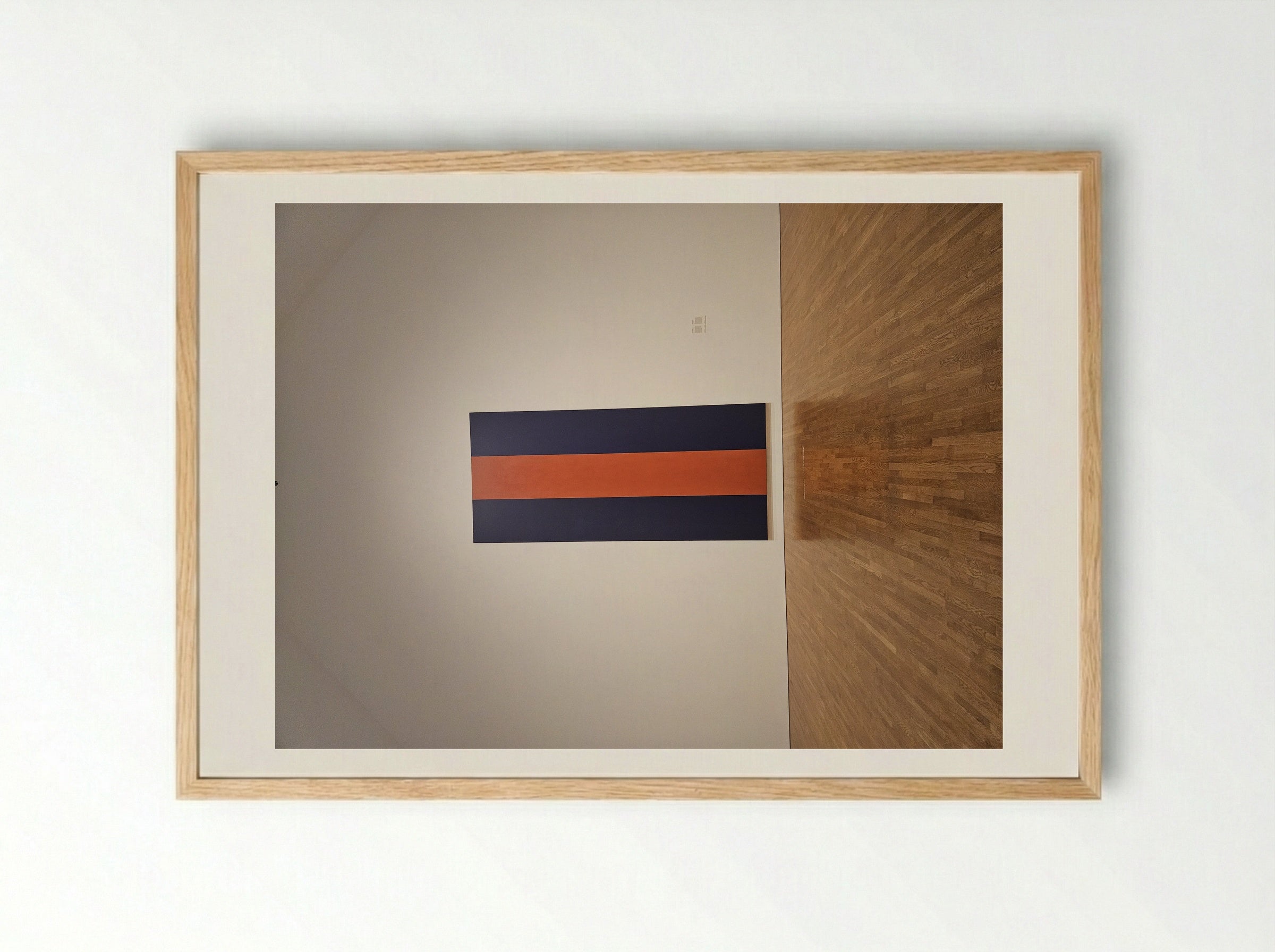 Voice of Fire - Barnett Newman - Framed Print Wood