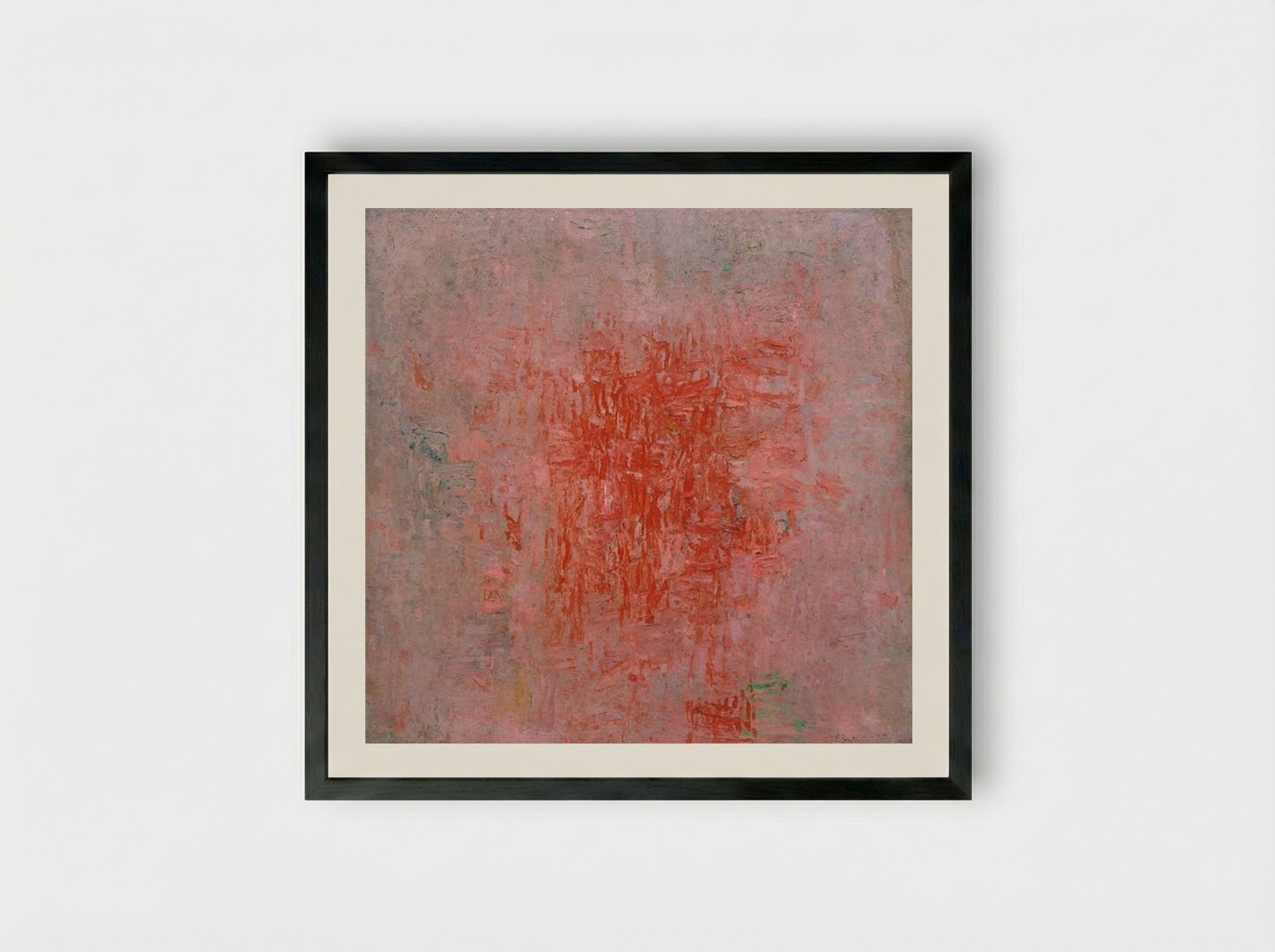 Zone - Philip Guston - Framed Print Black