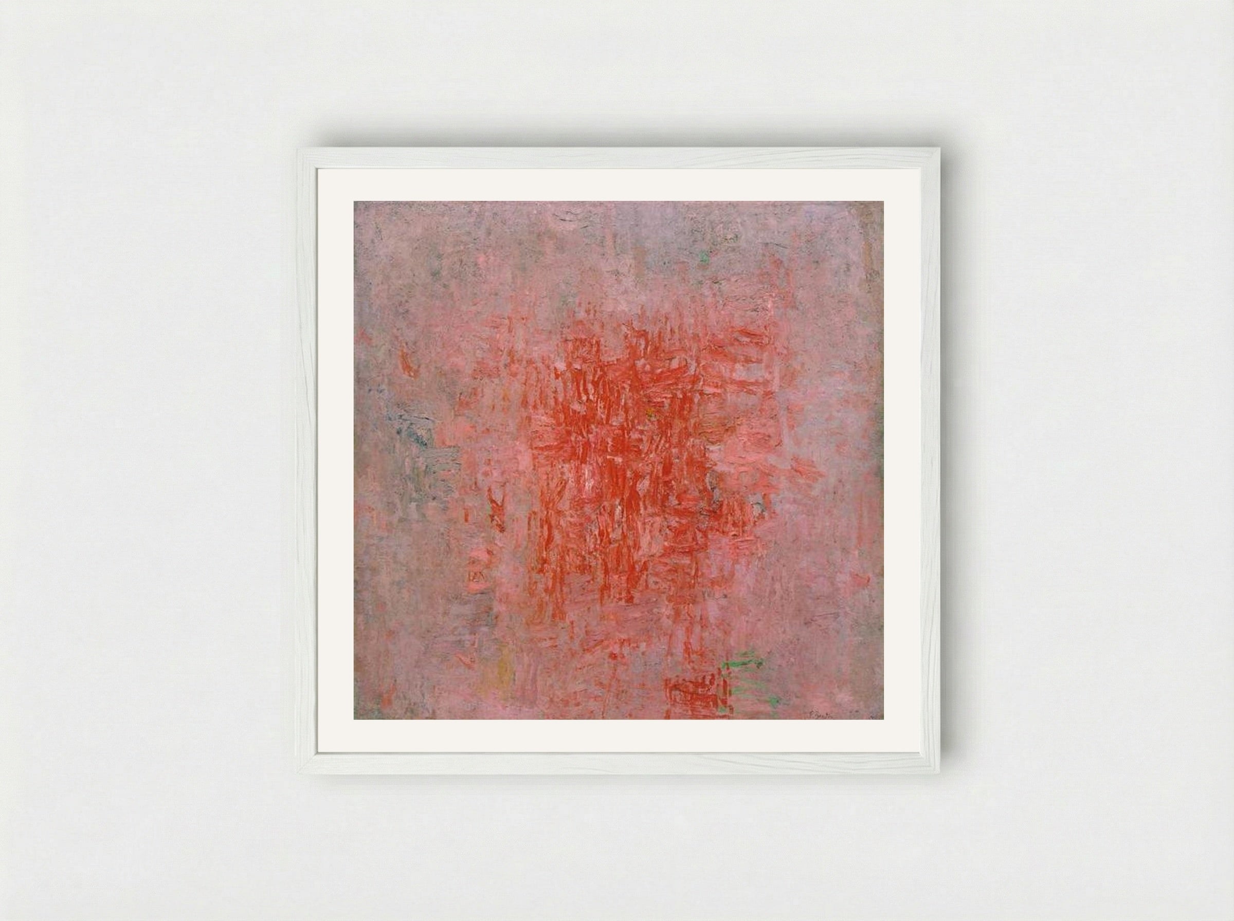 Zone - Philip Guston - Framed Print White
