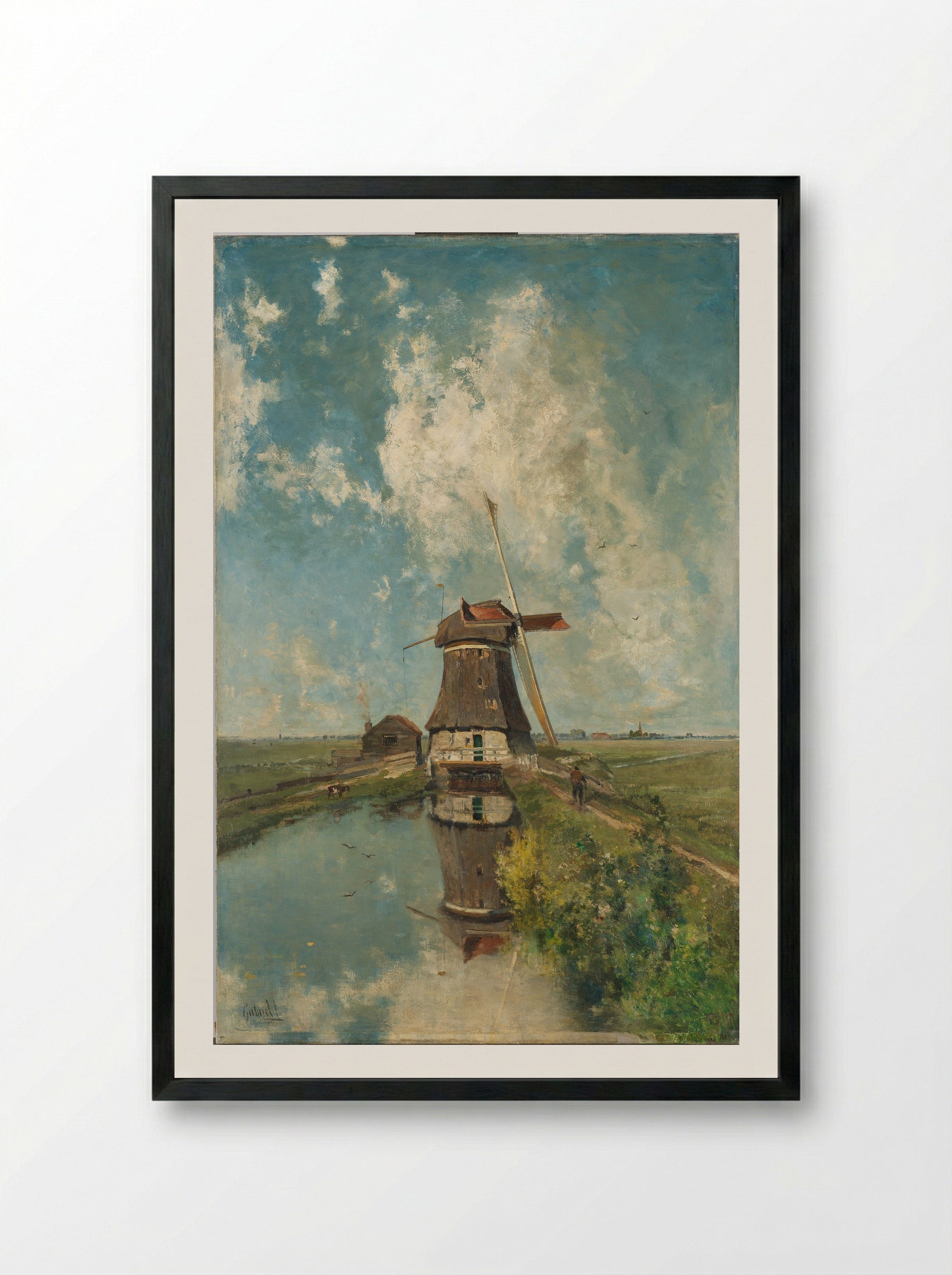 In the Month of July - Paul Joseph Constantin Gabriël - Framed Print Black