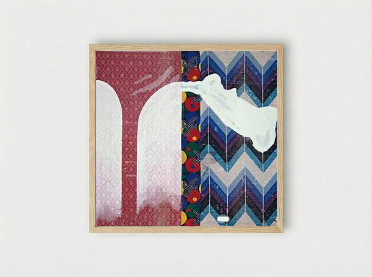 Untitled (Lens Painting) - Sigmar Polke - Framed Print Wood