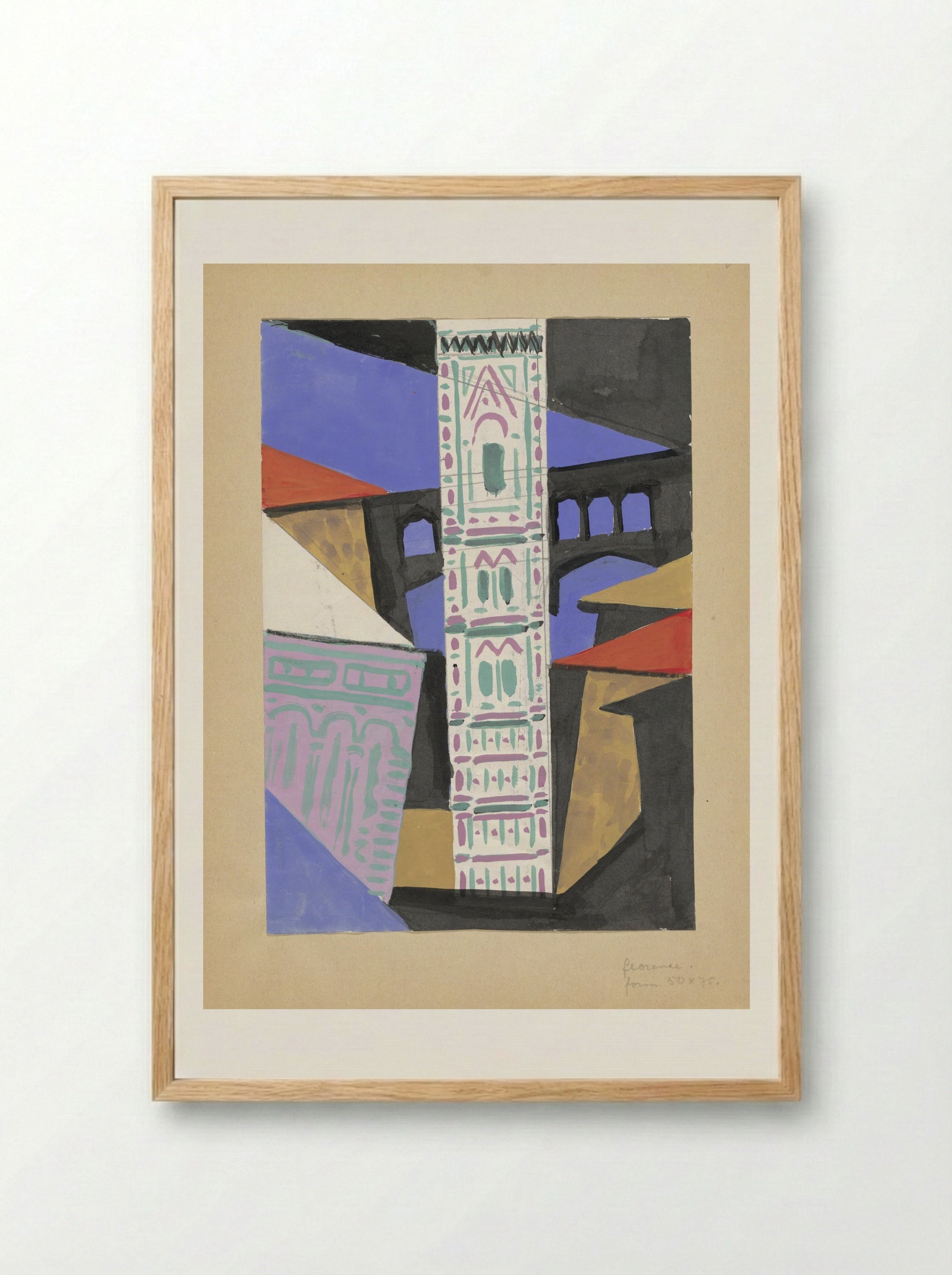 Florence - Ger Gerrits - Framed Print Wood