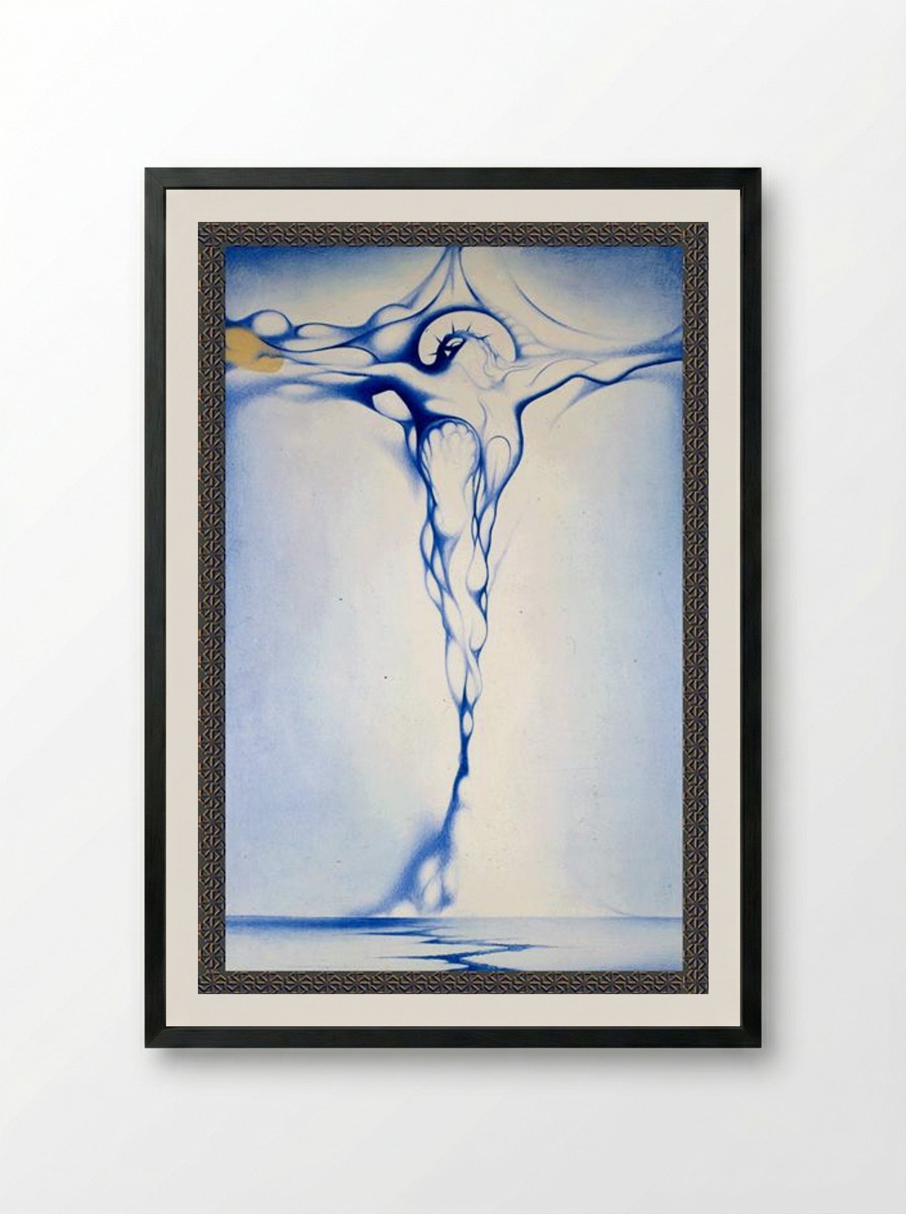 Atomic Explosion - Konstantin Vasilyev - Framed Print Black