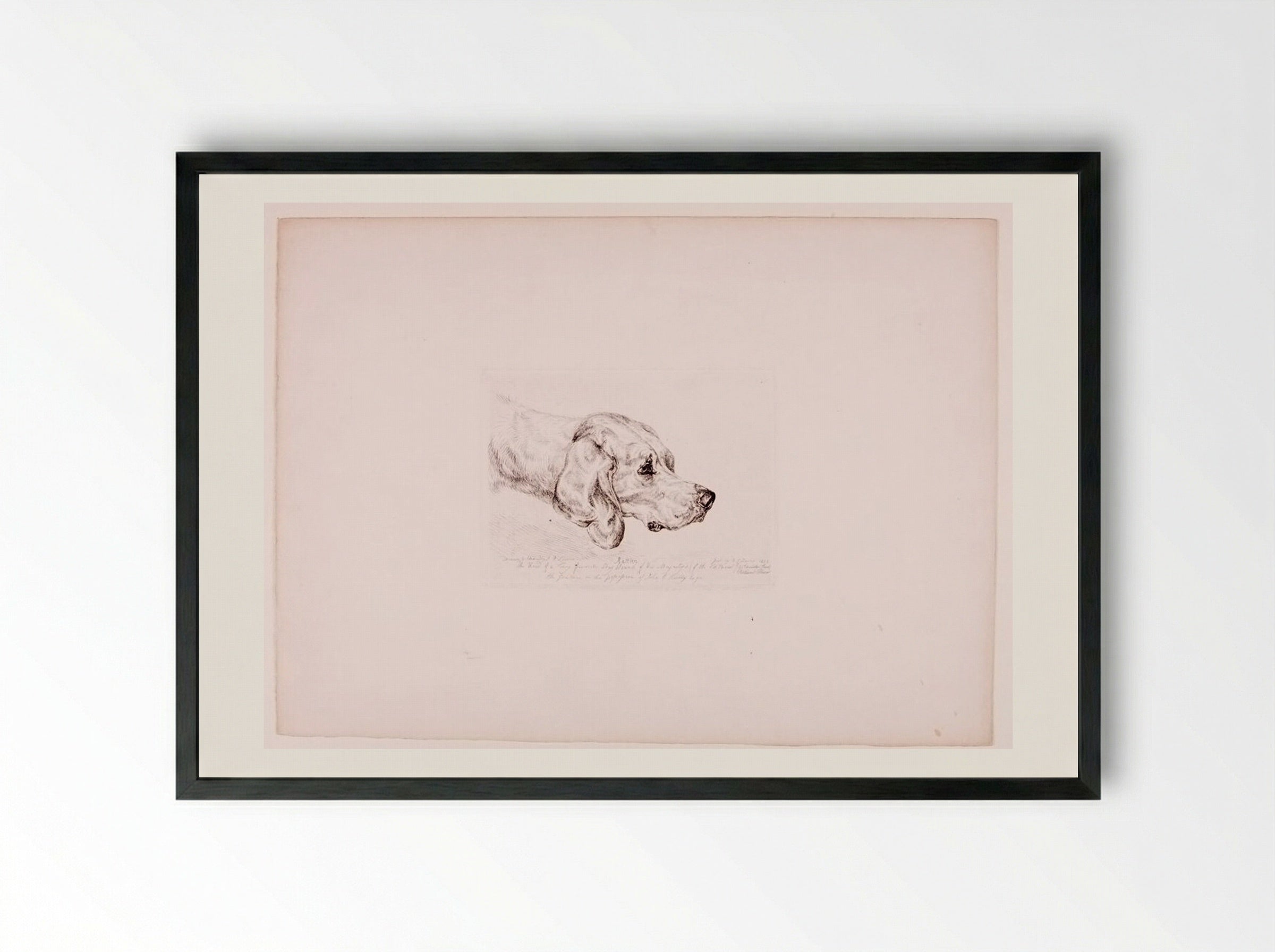 Rattler - John Frederick Lewis - Framed Print Black