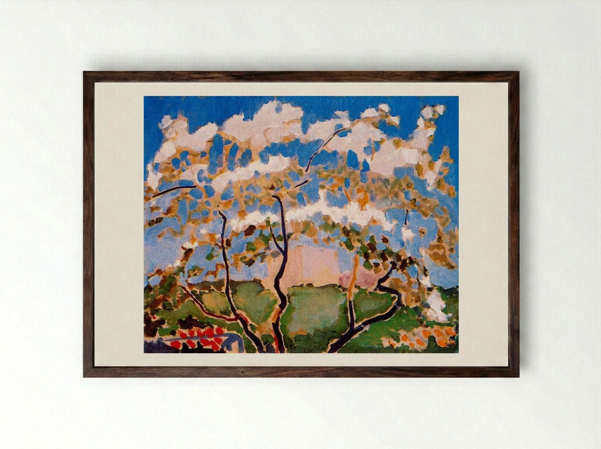 Spring - Kees van Dongen - Framed Print Dark Wood