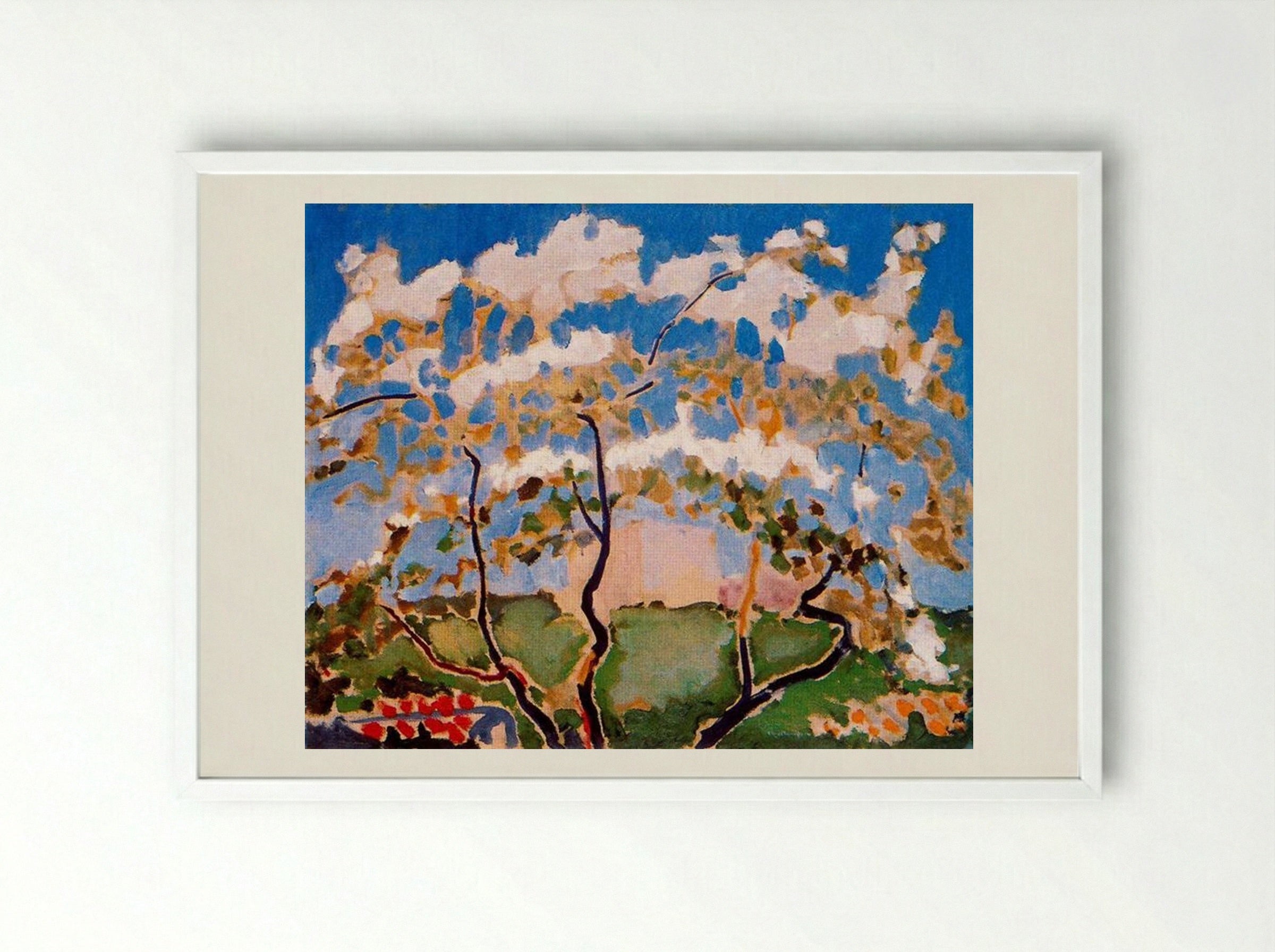 Spring - Kees van Dongen - Framed Print White