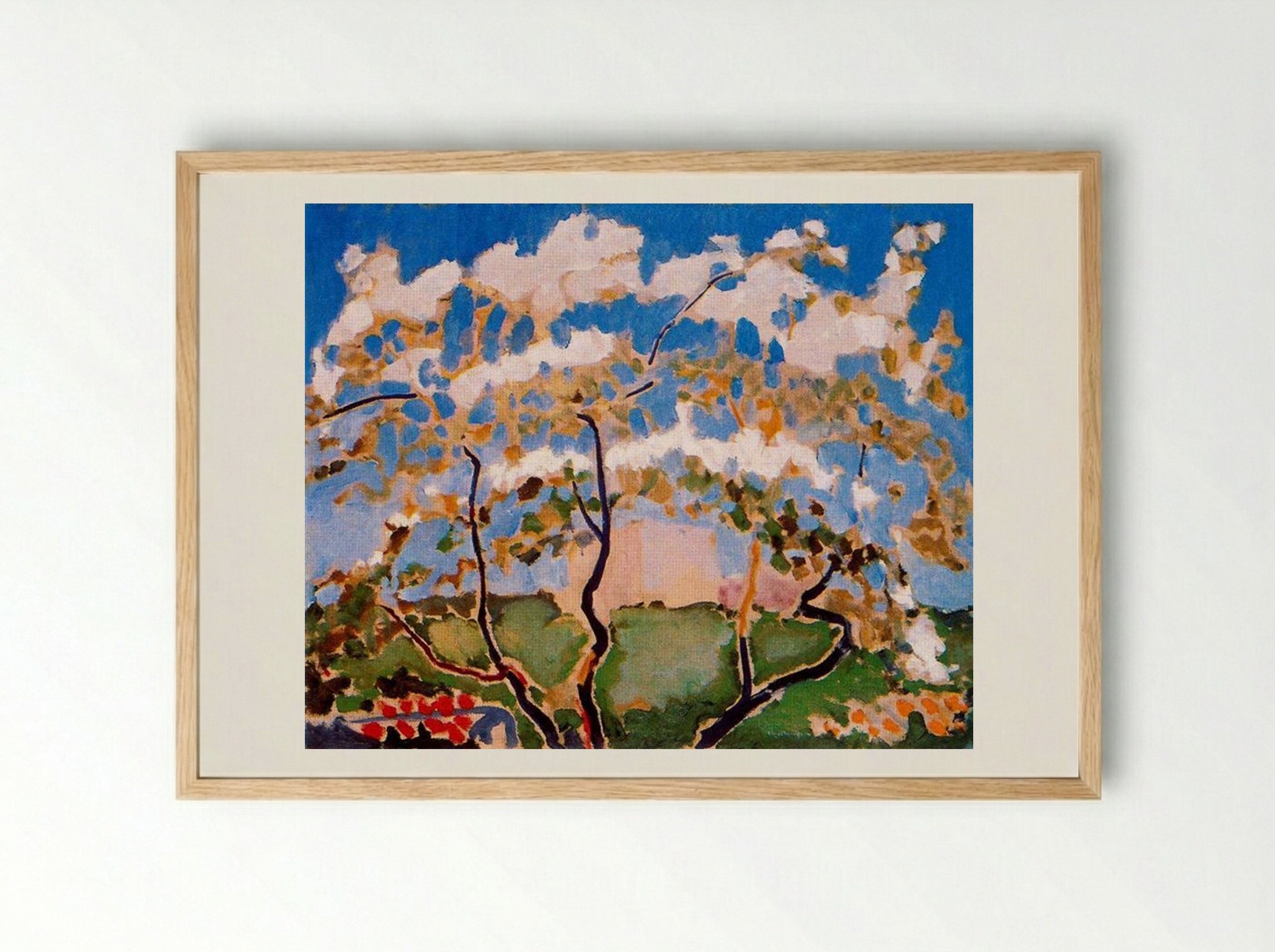 Spring - Kees van Dongen - Framed Print Wood