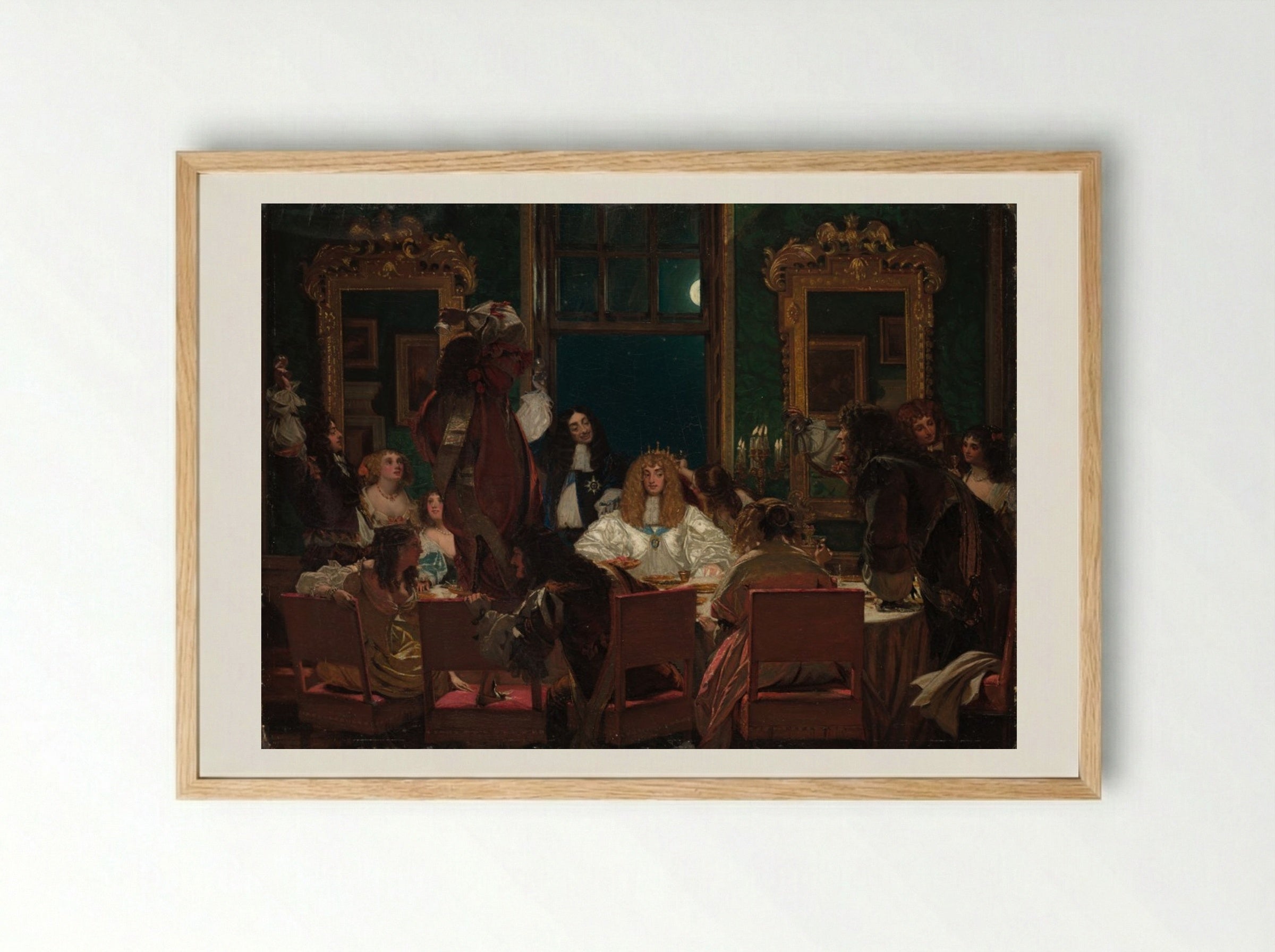 The Life of Buckingham - Augustus Leopold Egg - Framed Print Wood