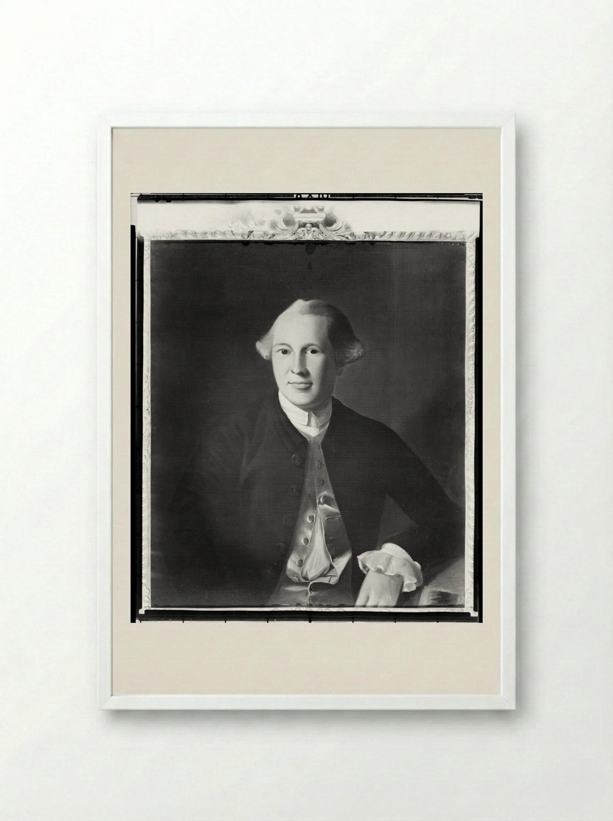 Joseph Warren (1741-1775), after John Singleton Copley - Fine Art Print - Framed Print White