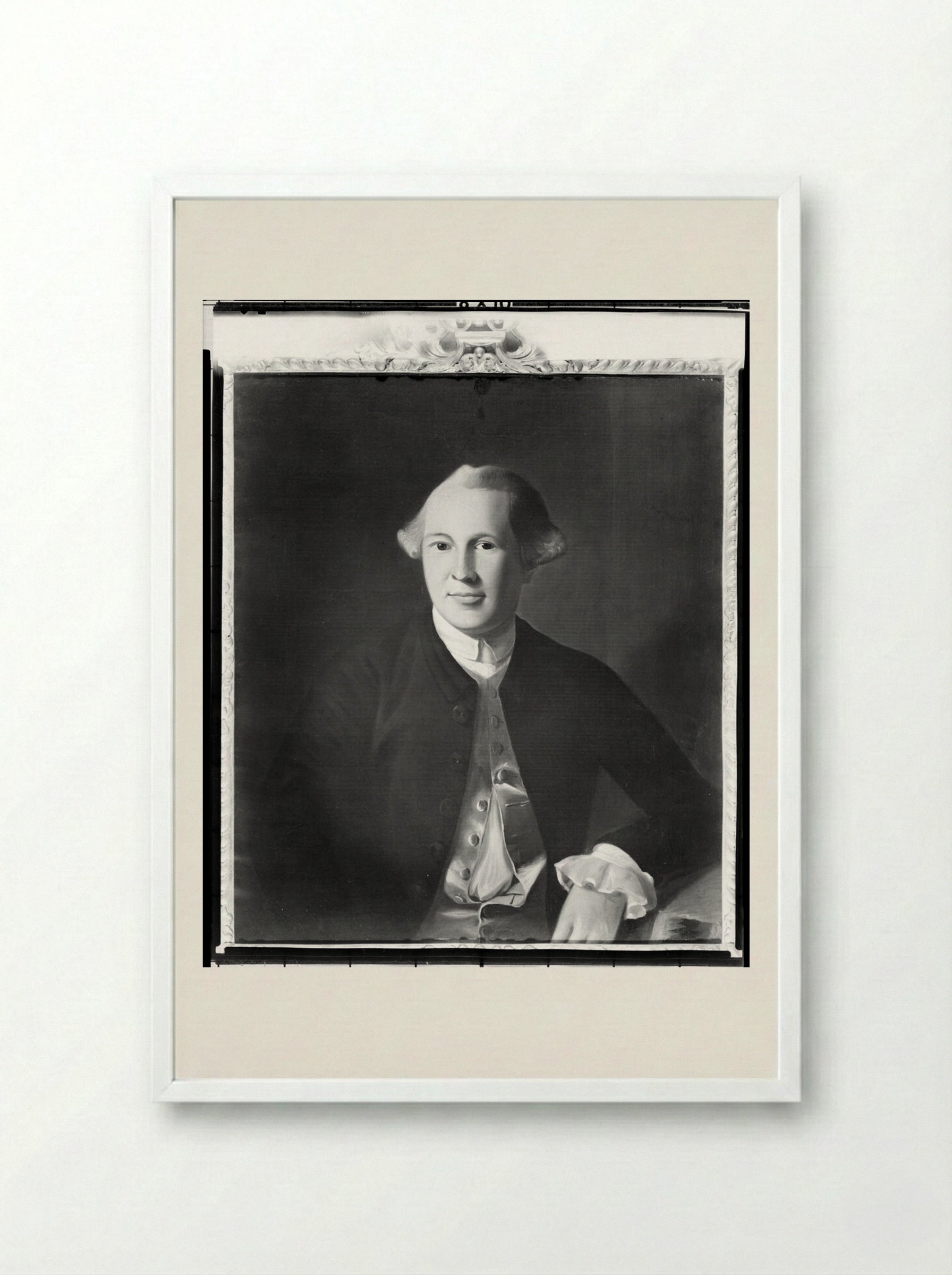 Joseph Warren (1741-1775), after John Singleton Copley - Fine Art Print - Framed Print White
