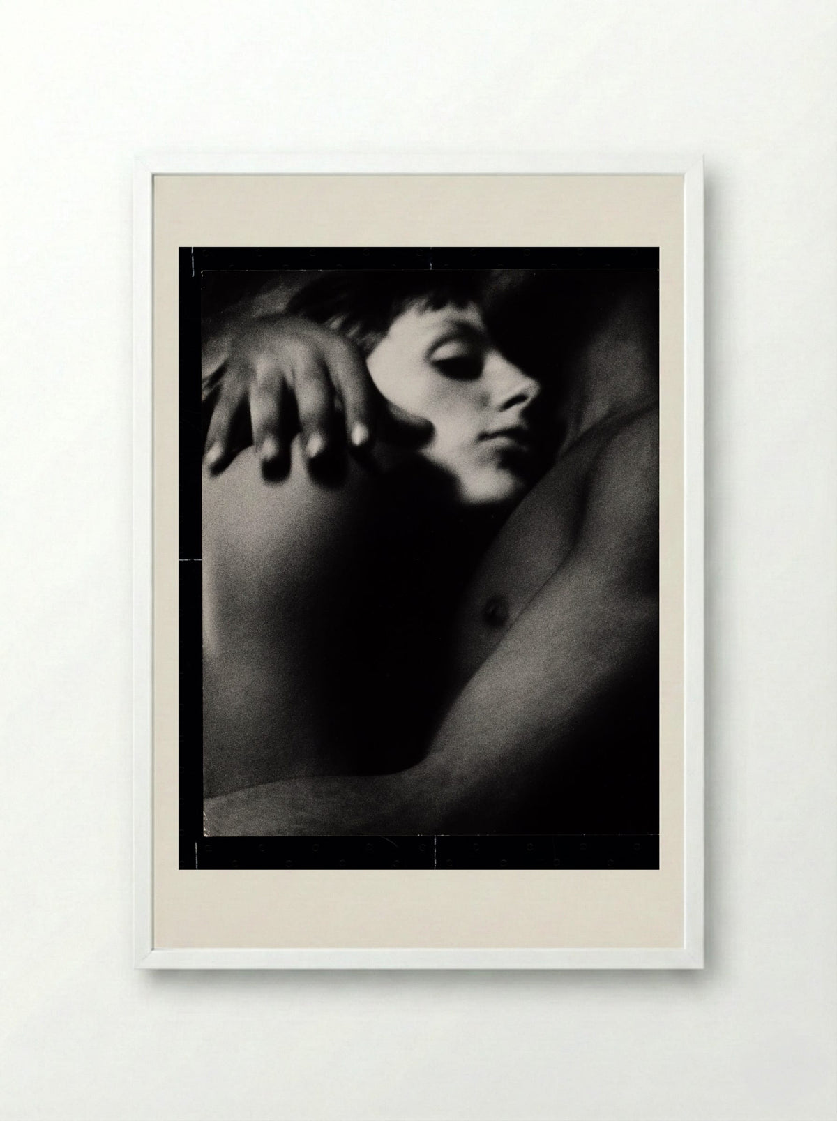 Untitled (Nude Studies) - Sanne Sannes - Framed Print White