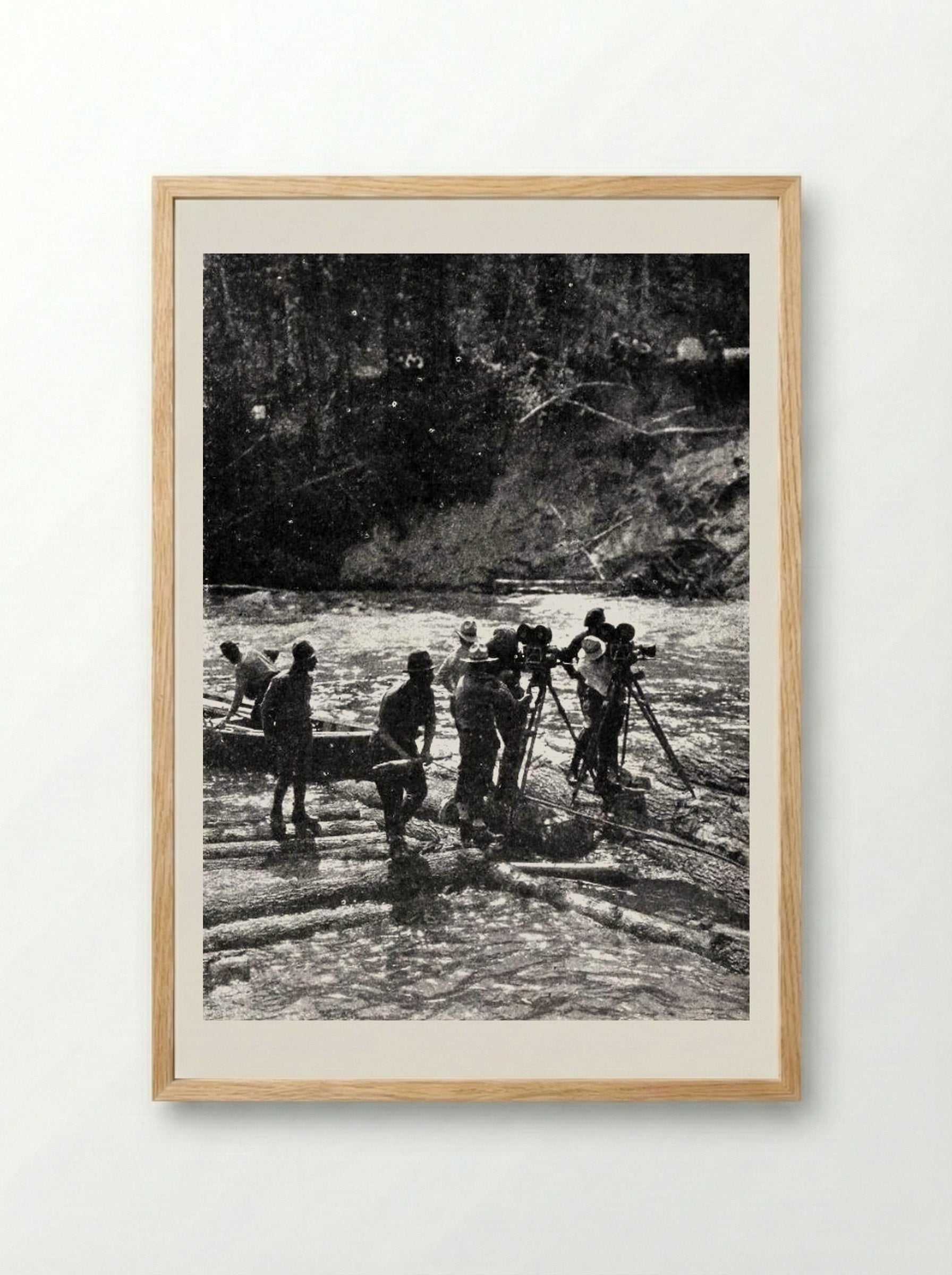 A Knockout - George Bellows - Framed Print Wood