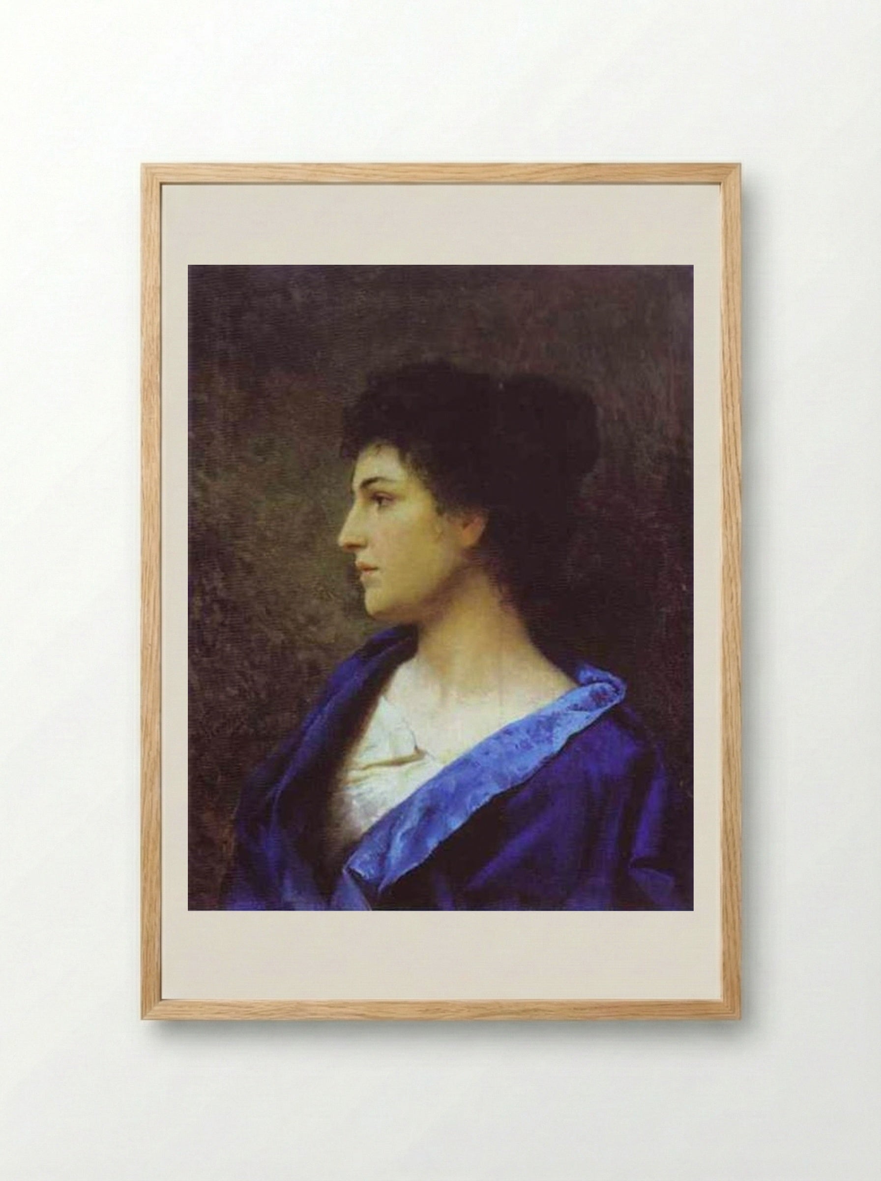 A Gypsy - Henryk Siemiradzki - Framed Print Wood