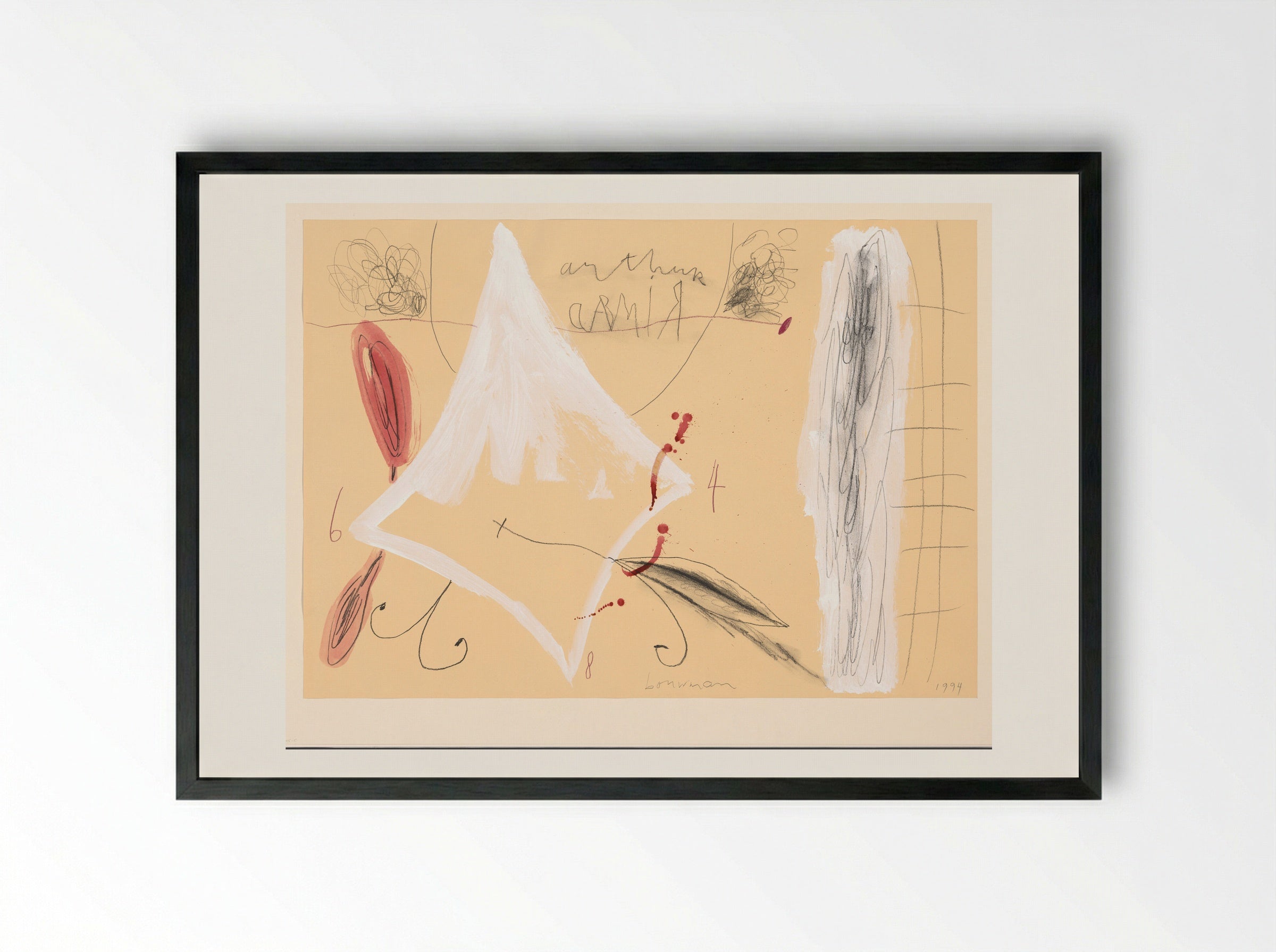 Morfeo I - Richard Bouwman - Framed Print Black
