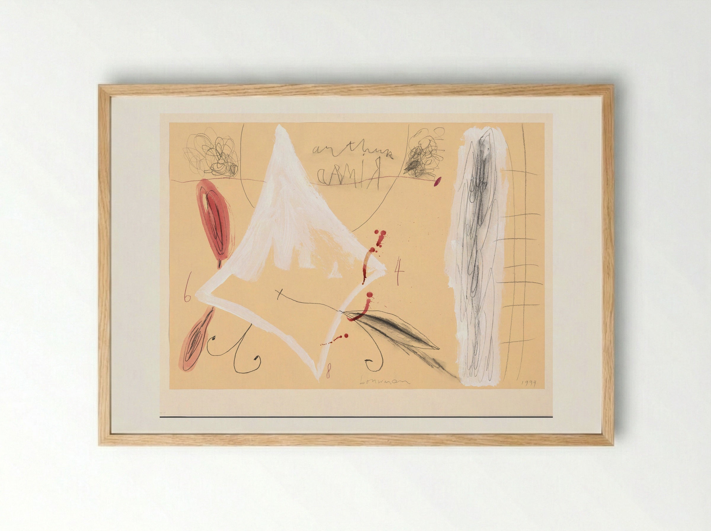 Morfeo I - Richard Bouwman - Framed Print Wood