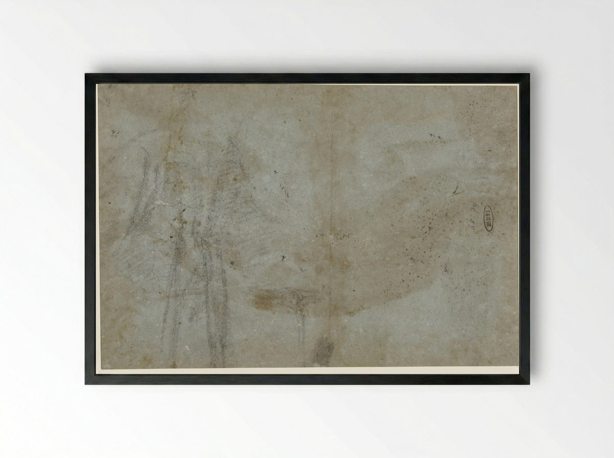 Portrait of a Man - Pier Francesco Morazzone - Framed Print Black