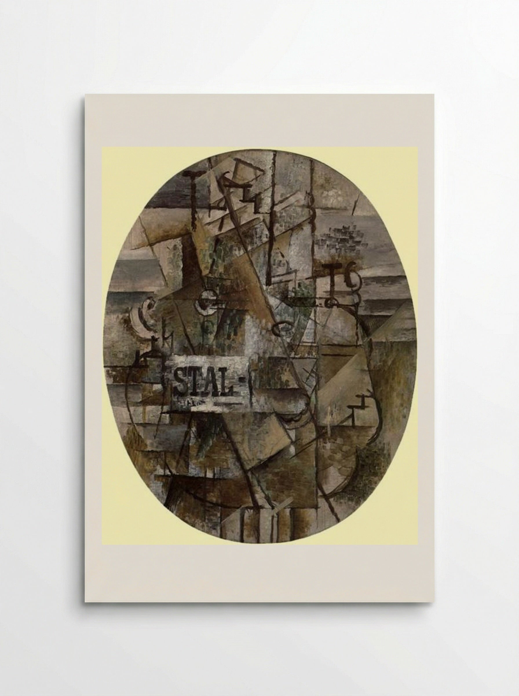 Pedestal Table (Stal) - Georges Braque - Poster