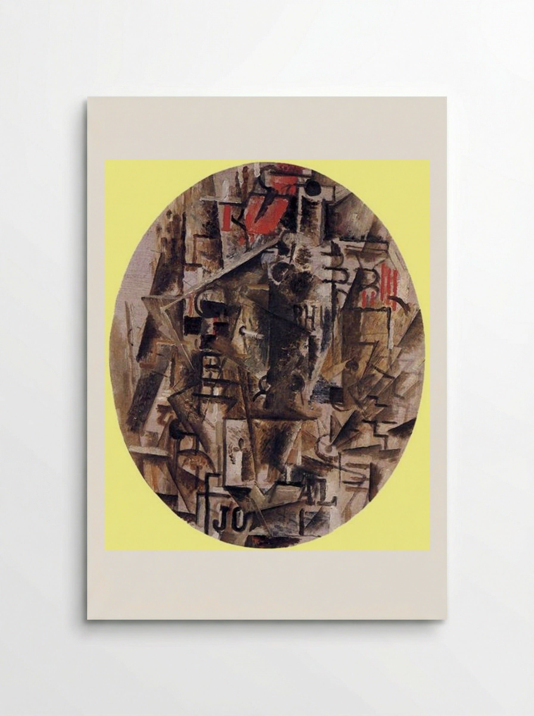 The Bottle of Rum - Georges Braque - Poster
