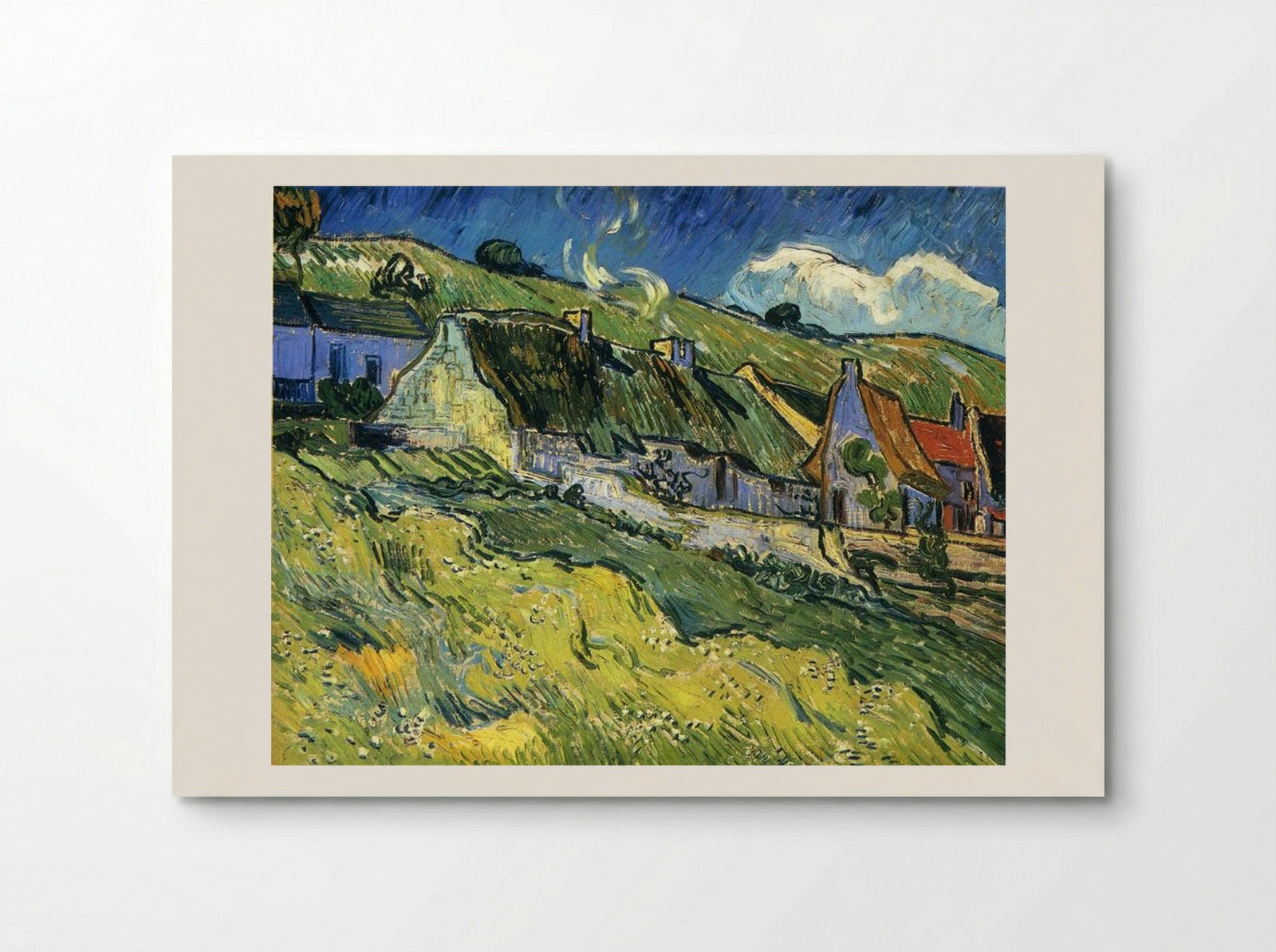 A Group of Cottages - Vincent van Gogh