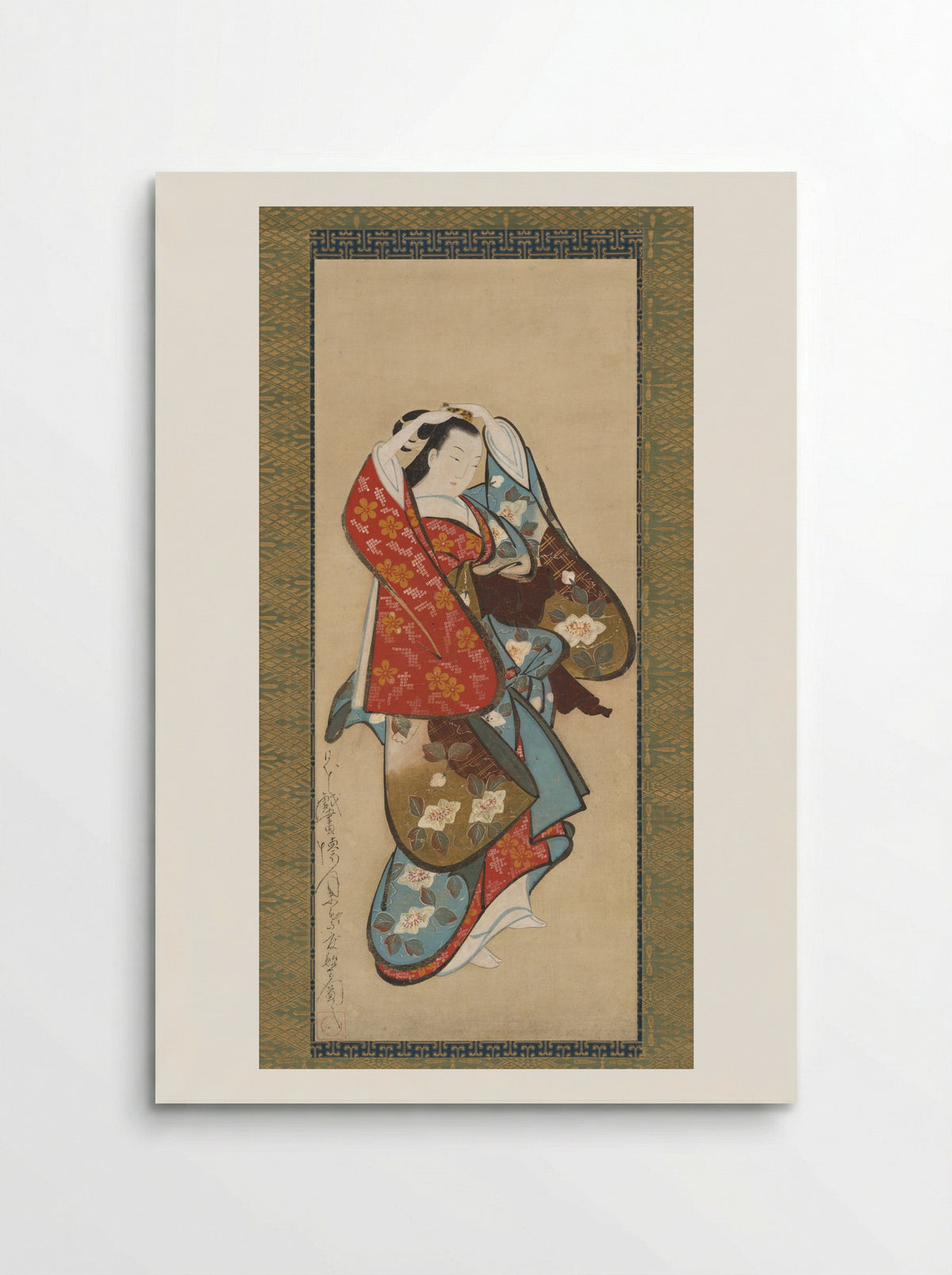 Beautiful Woman - Kaigetsudō Dohan - Poster