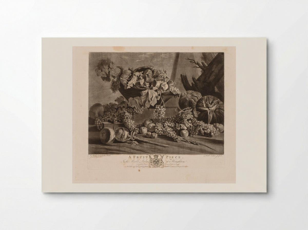 A Fruit Piece - Richard Earlom - Poster