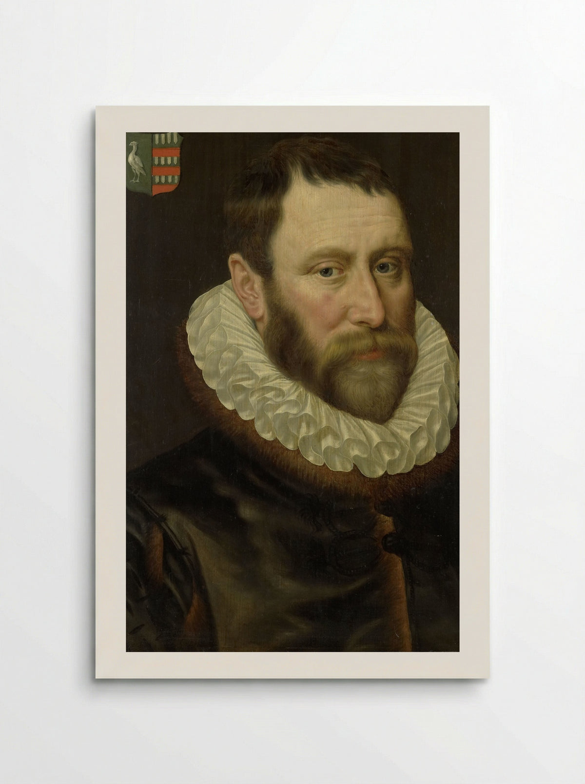 Portret van Jacob Bas Claesz - Adriaen Thomasz. Key - Poster