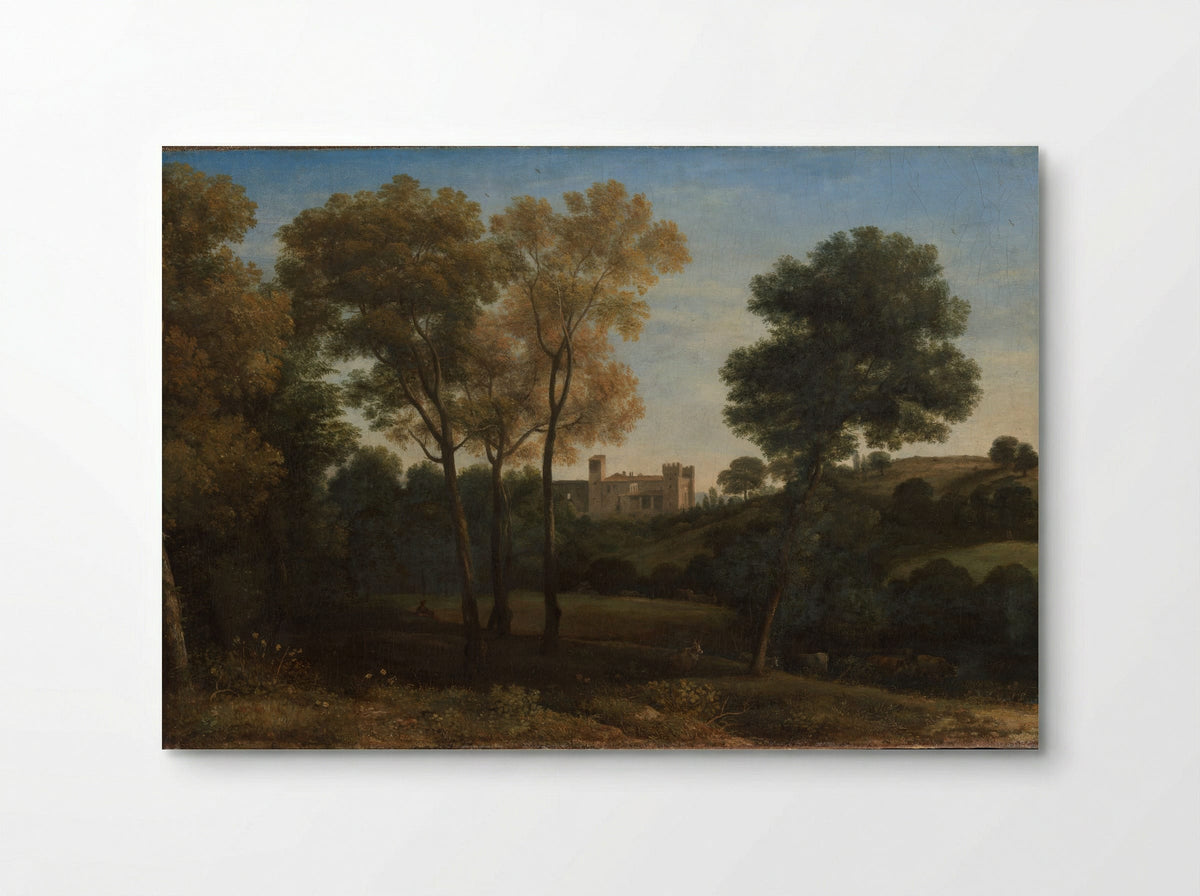 View of La Crescenza - Claude Lorrain - Poster
