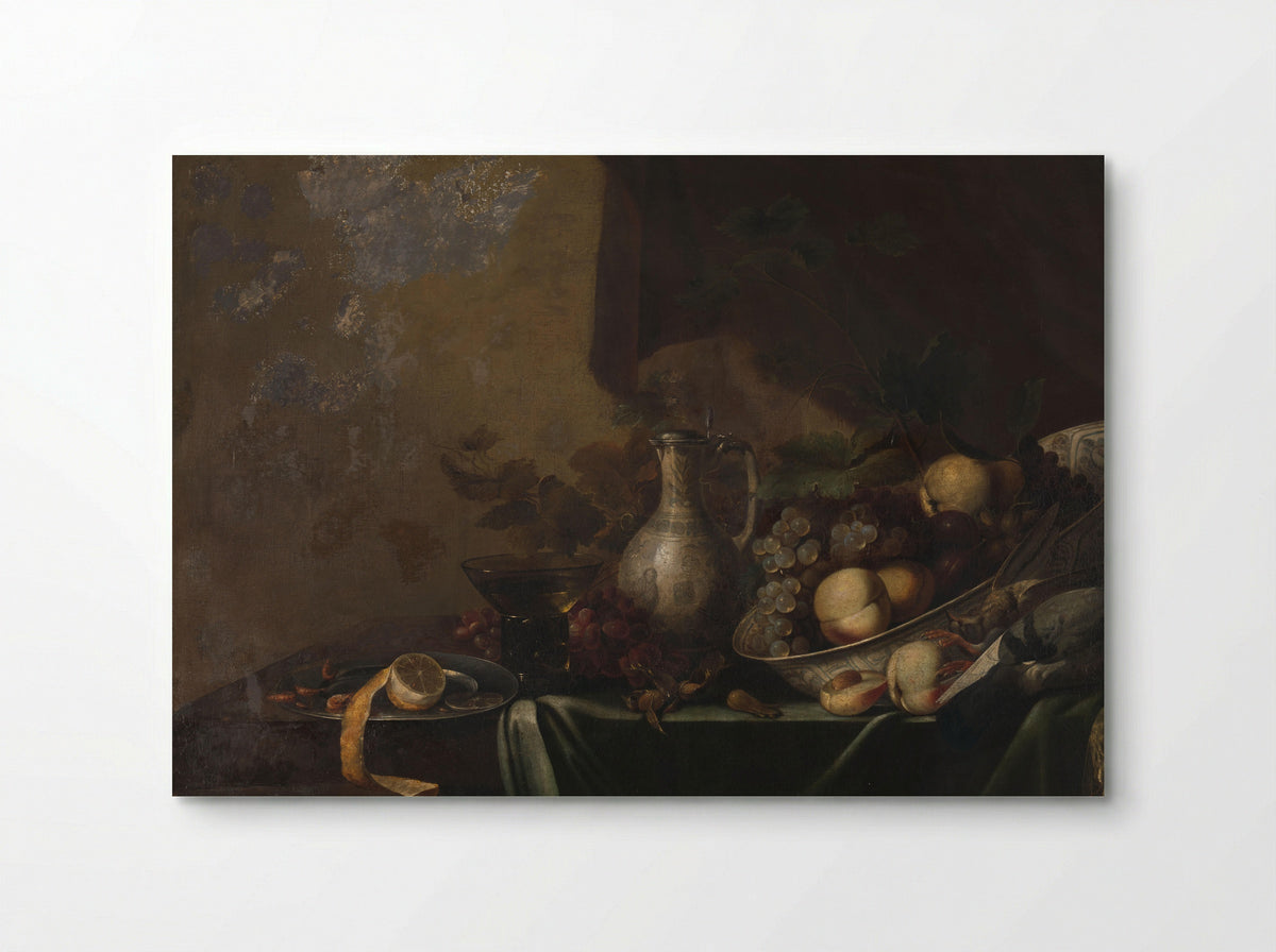 Stilleven met vruchten - Michiel Simons - Poster