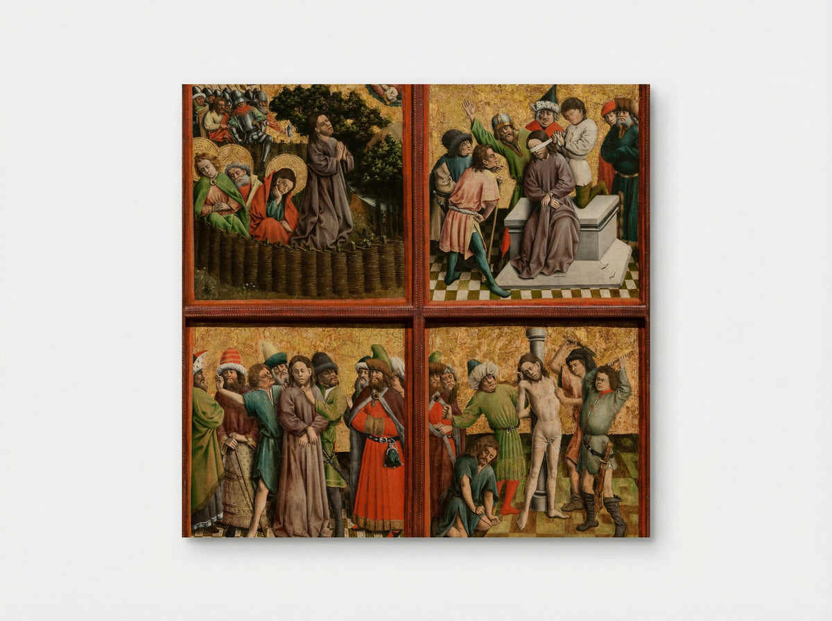 Altarpiece with The Passion of Christ - Master of the Schlägl Altarpiece - Poster