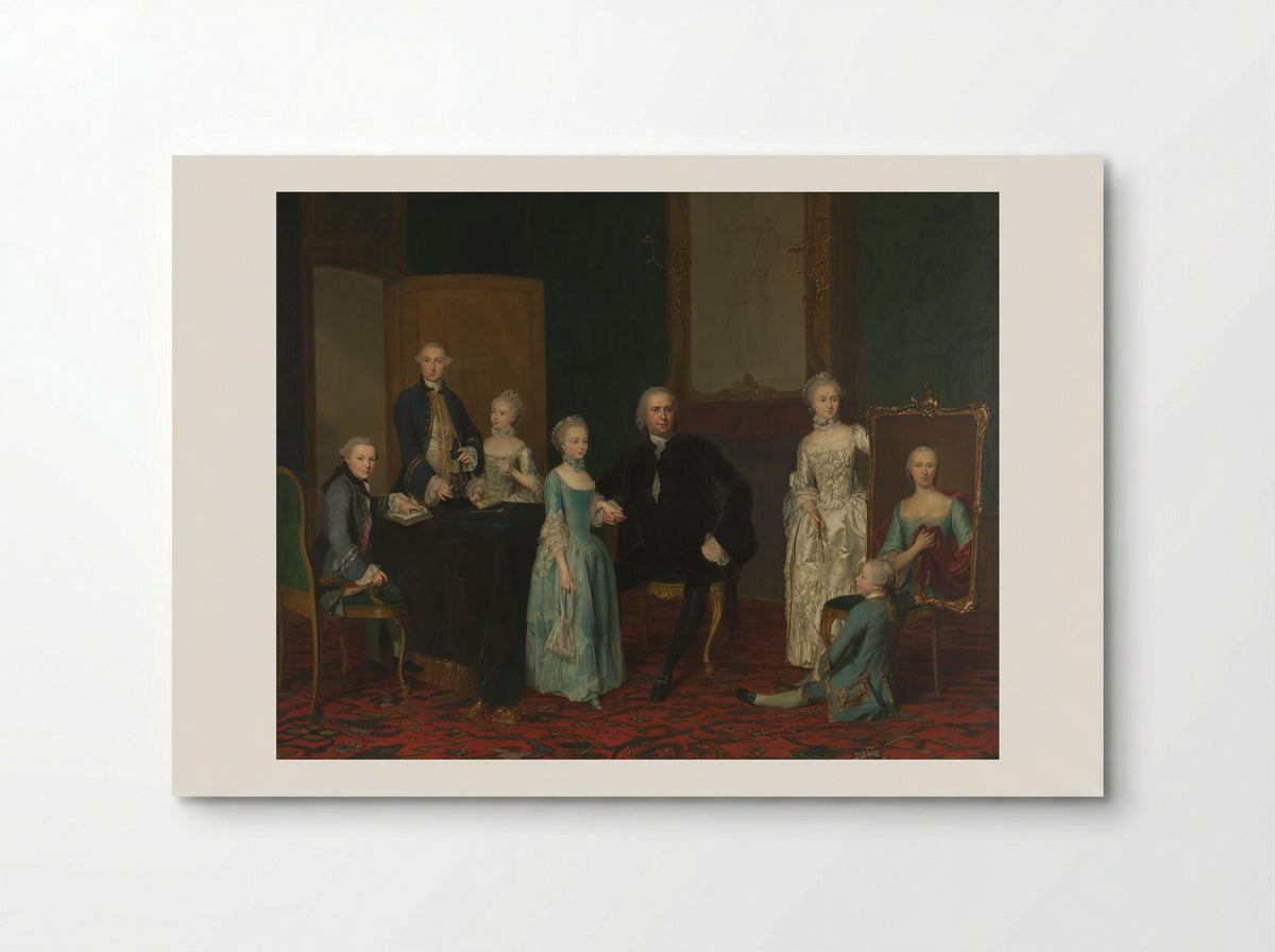 Mr. Pieter Cornelis Hasselaer - George van der Mijn - Poster