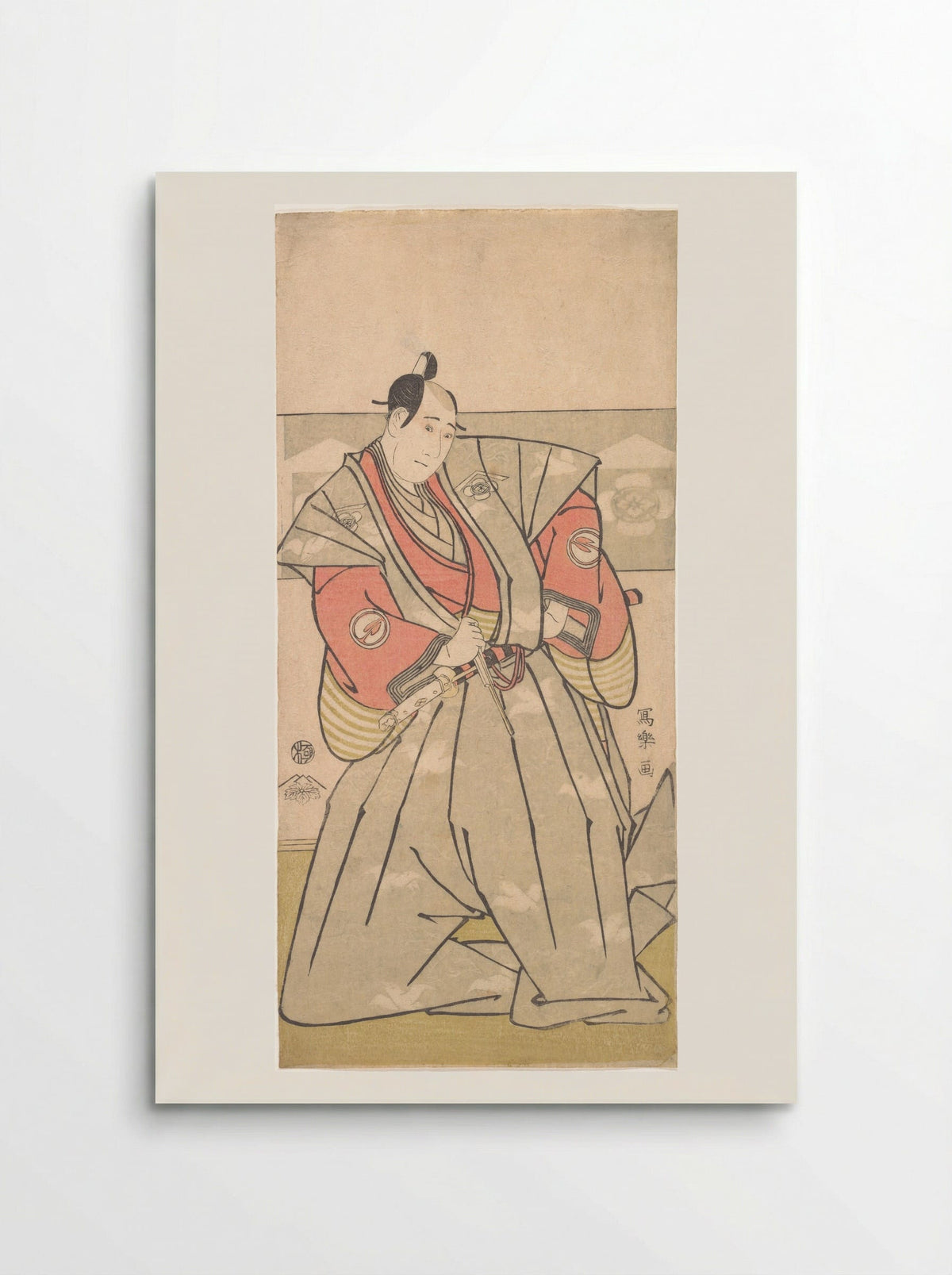 The Actor Sawamura Sojuro III - Tōshūsai Sharaku - Poster