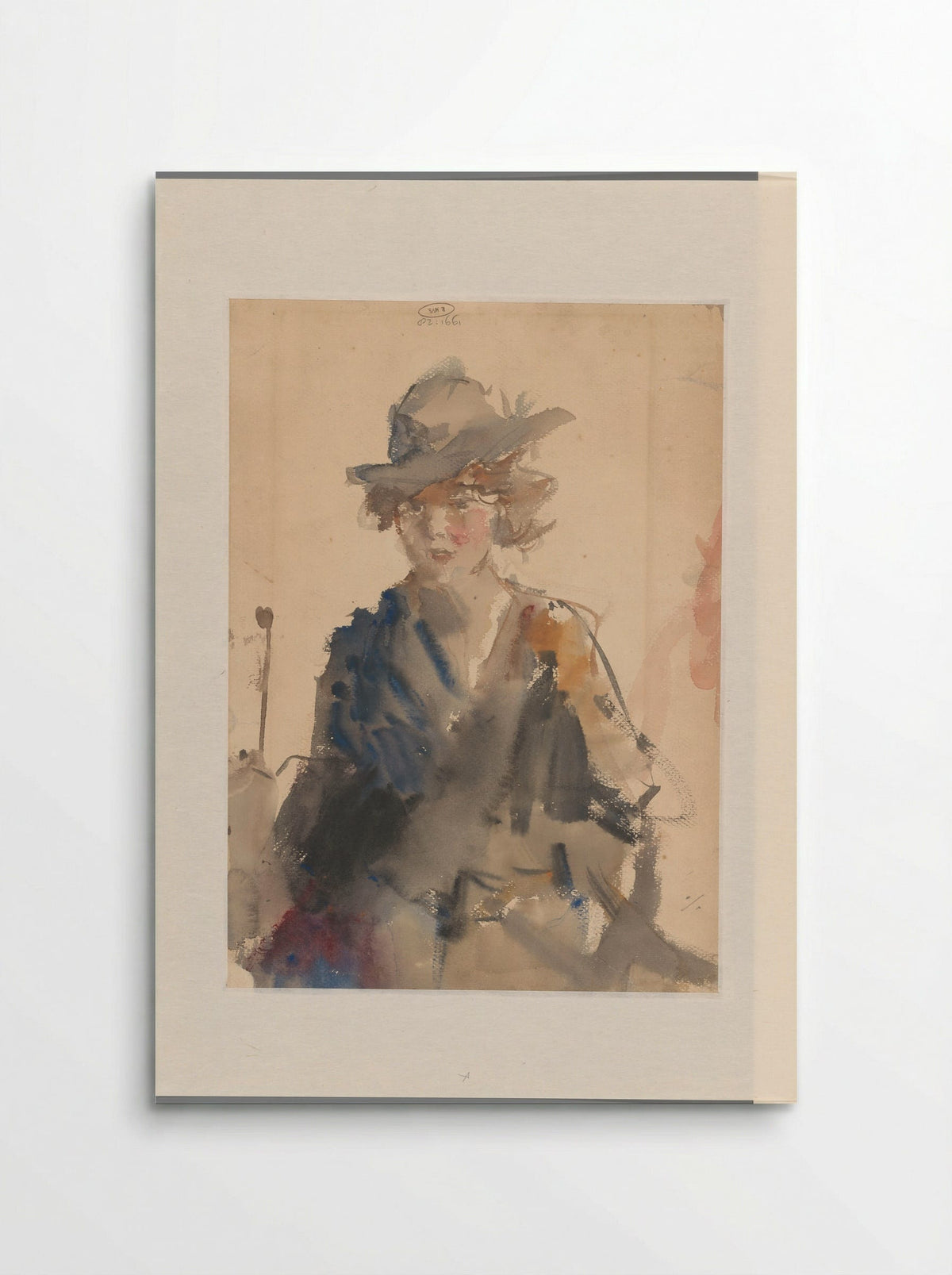 Portret van een vrouw - Isaac Israels - Poster